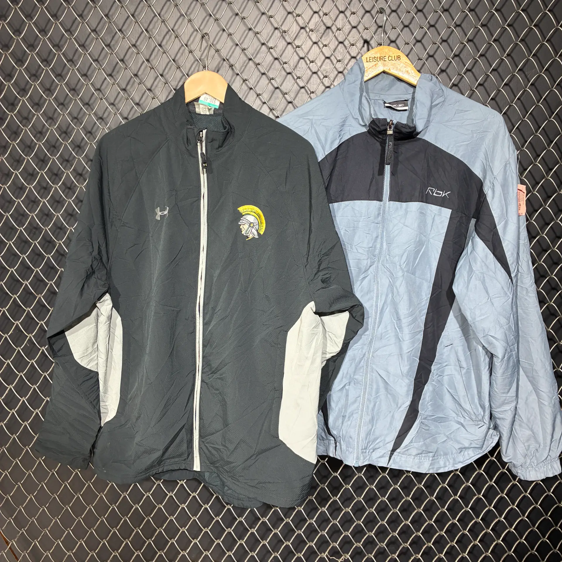 under armour- branded  track jackets (fnc976)