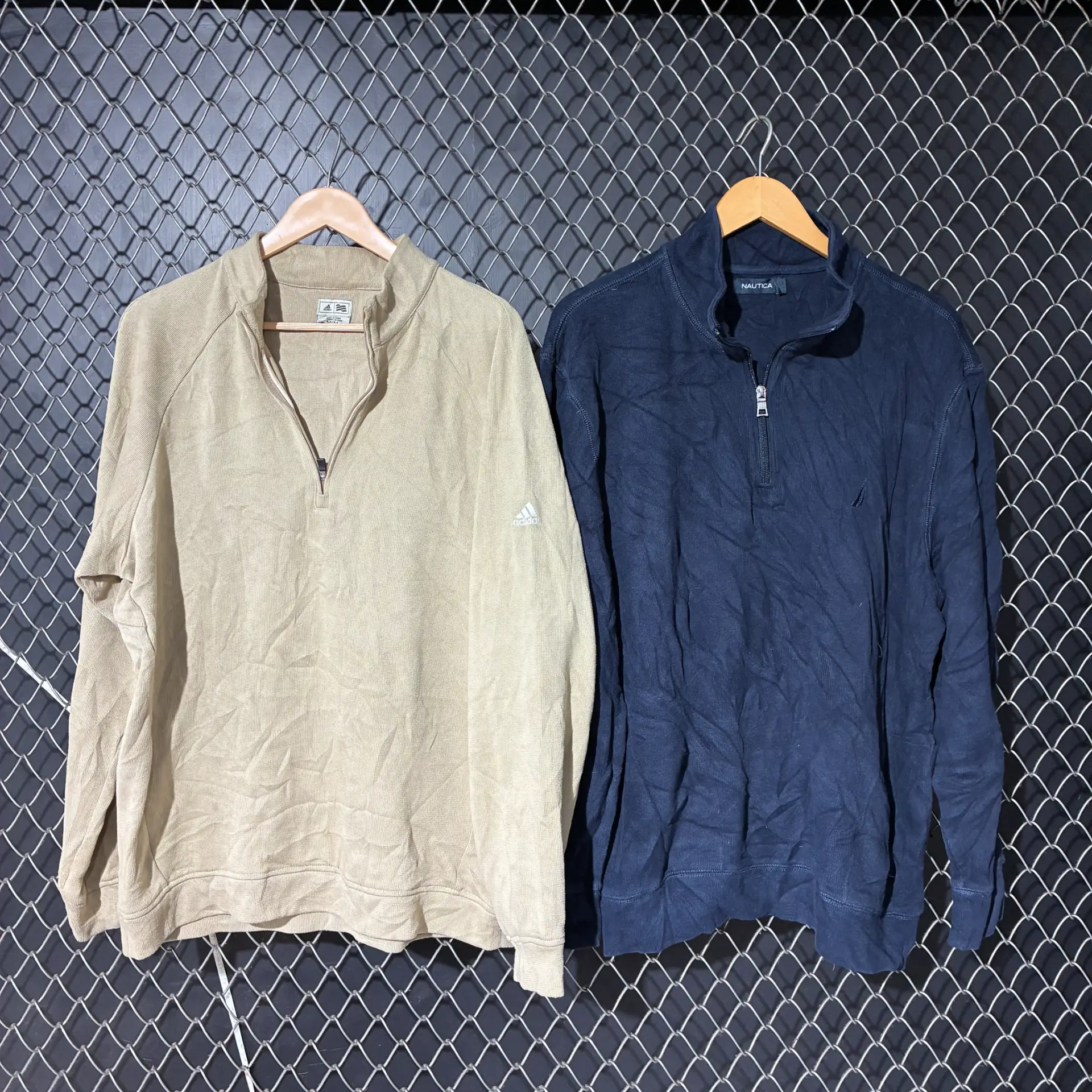 branded sweater half zip (fnc959)