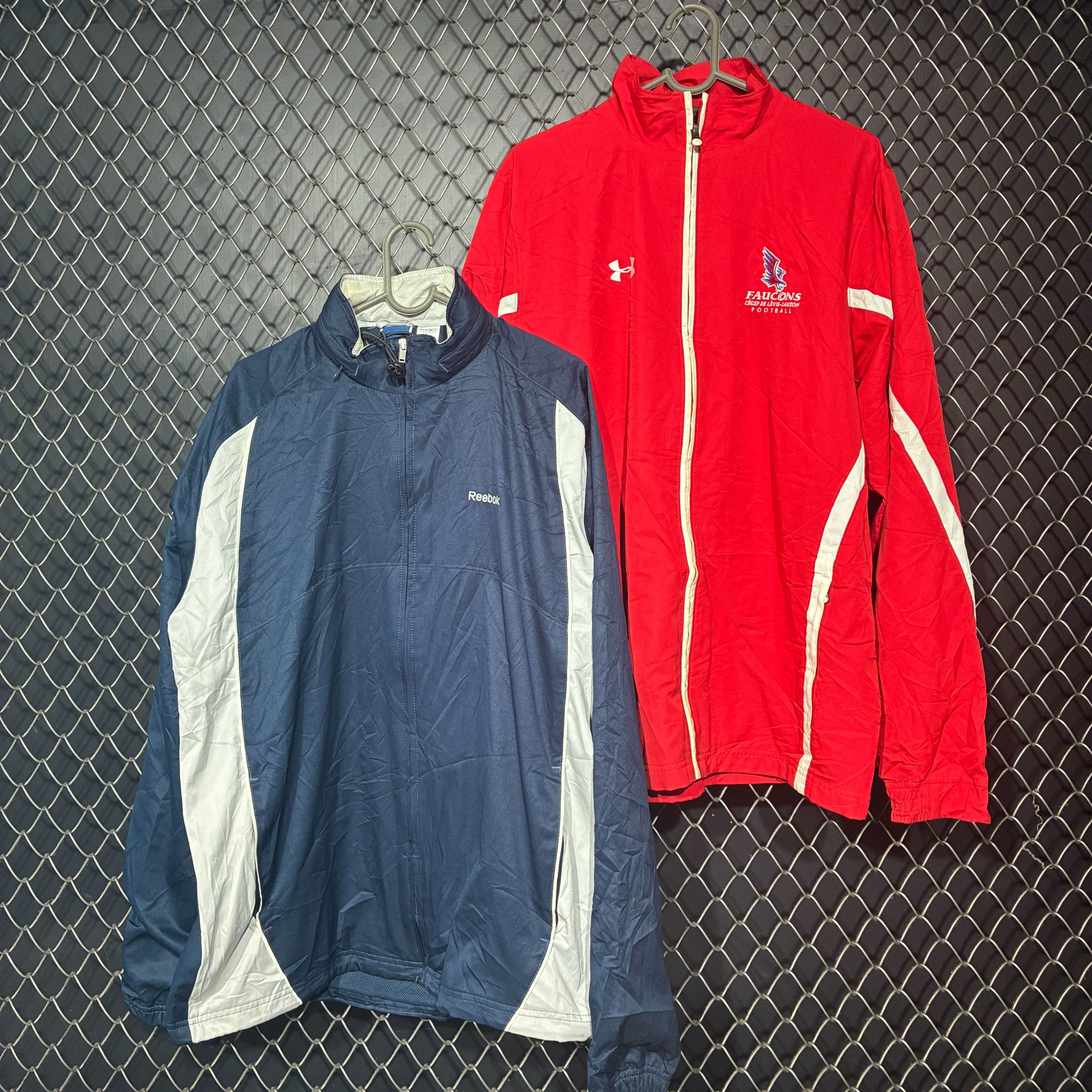 puma,under armour branded windbreaker (fnc973)