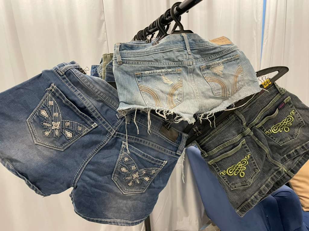 Denim sexy shorts