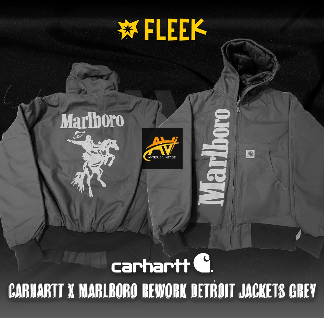 Carhartt x Marlboro Rework Style Detroit Jackets G..
