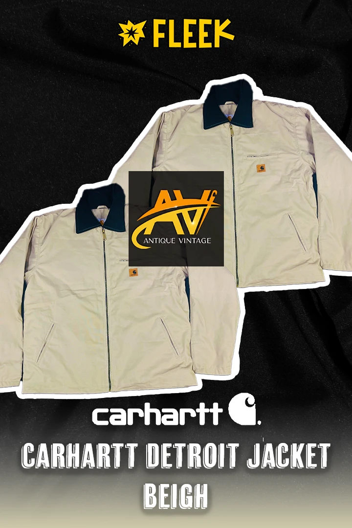 Carhartt Rework Style Detroit Jacket Beige