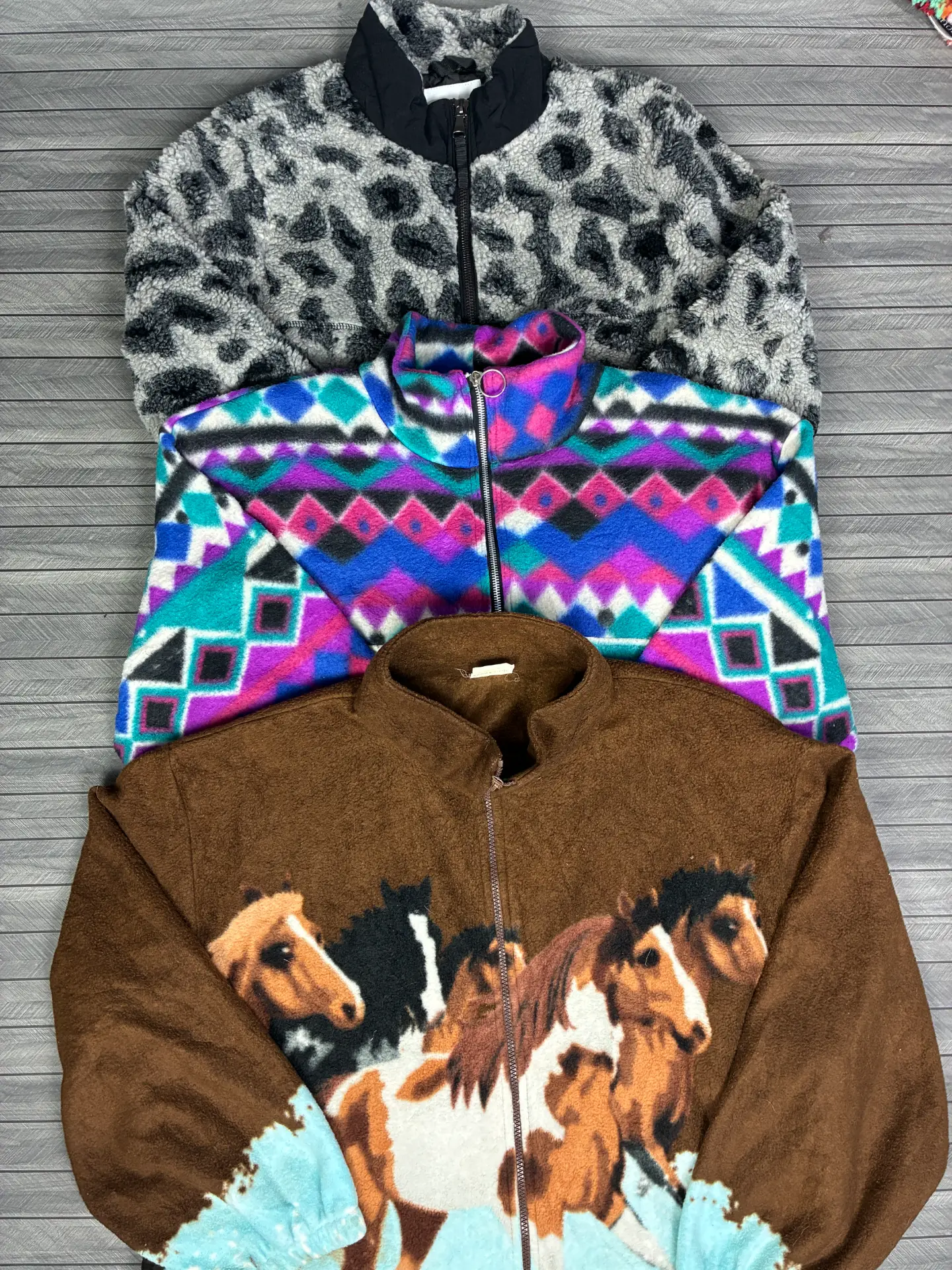 crazy fleece