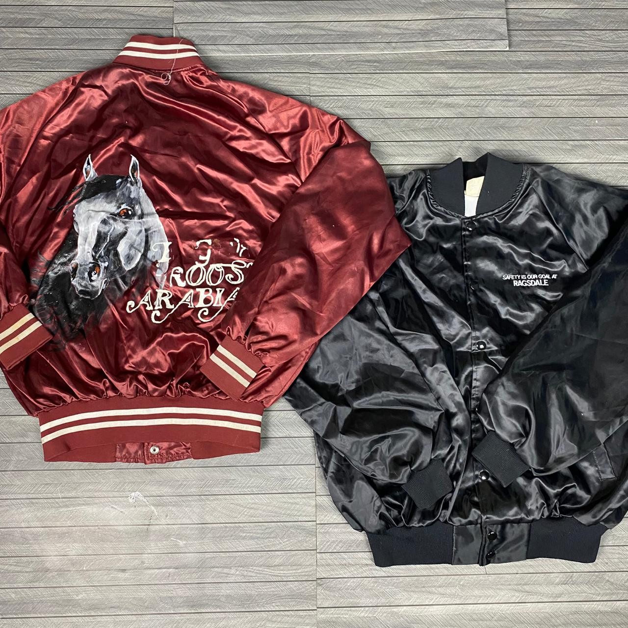 nylon varsity jacket