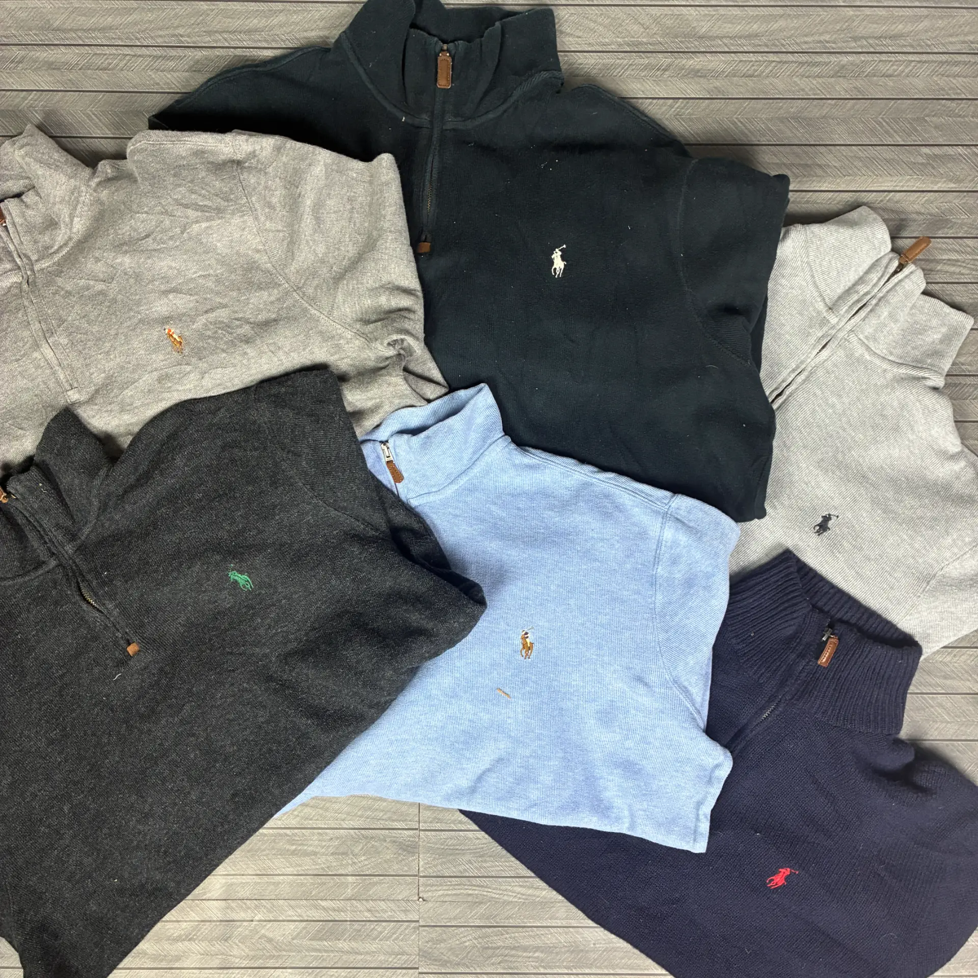 ralph lauren 1/4 zips