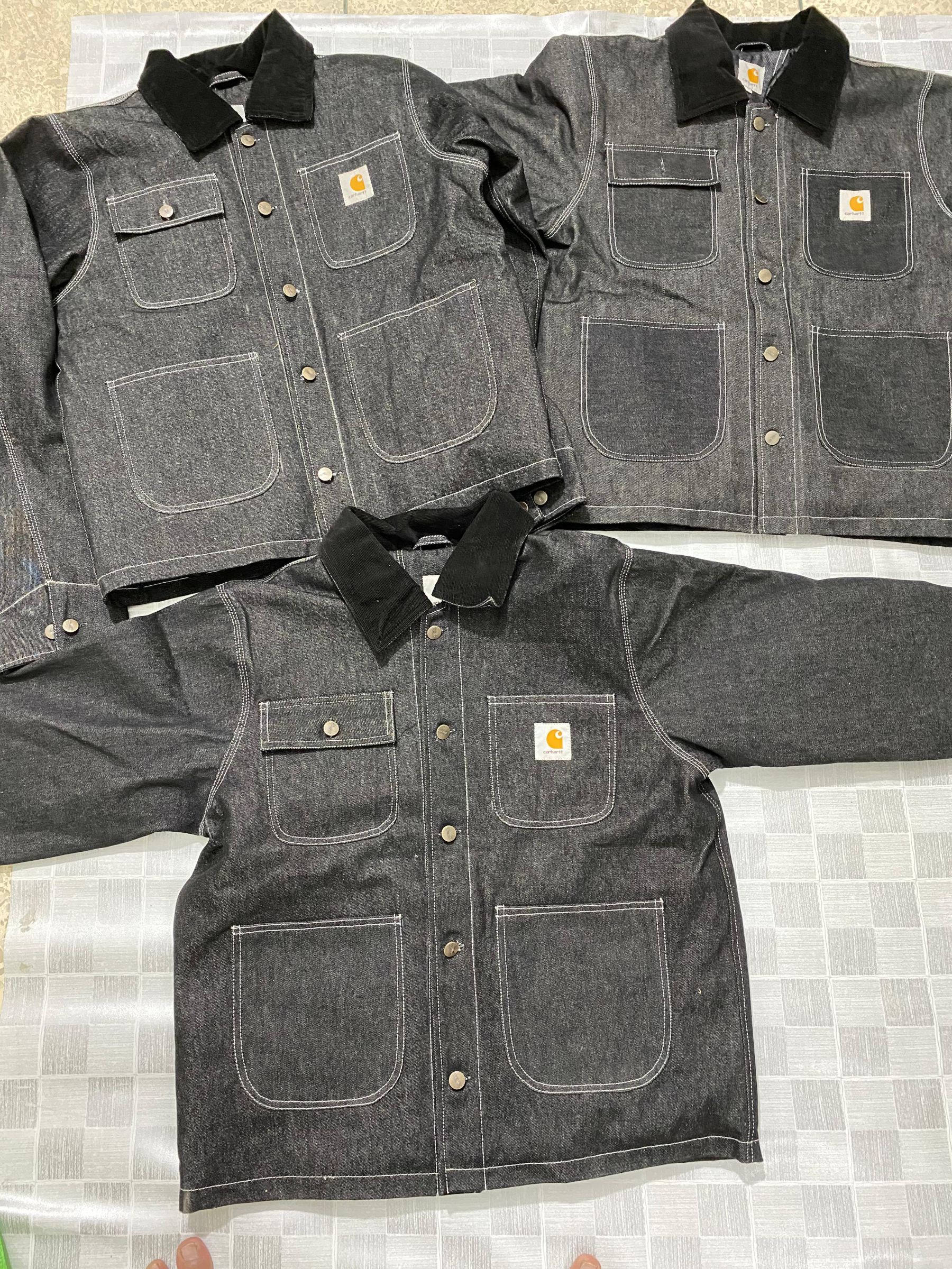 Jaquetas de Estilo Rework de Denim Detroit Black M..