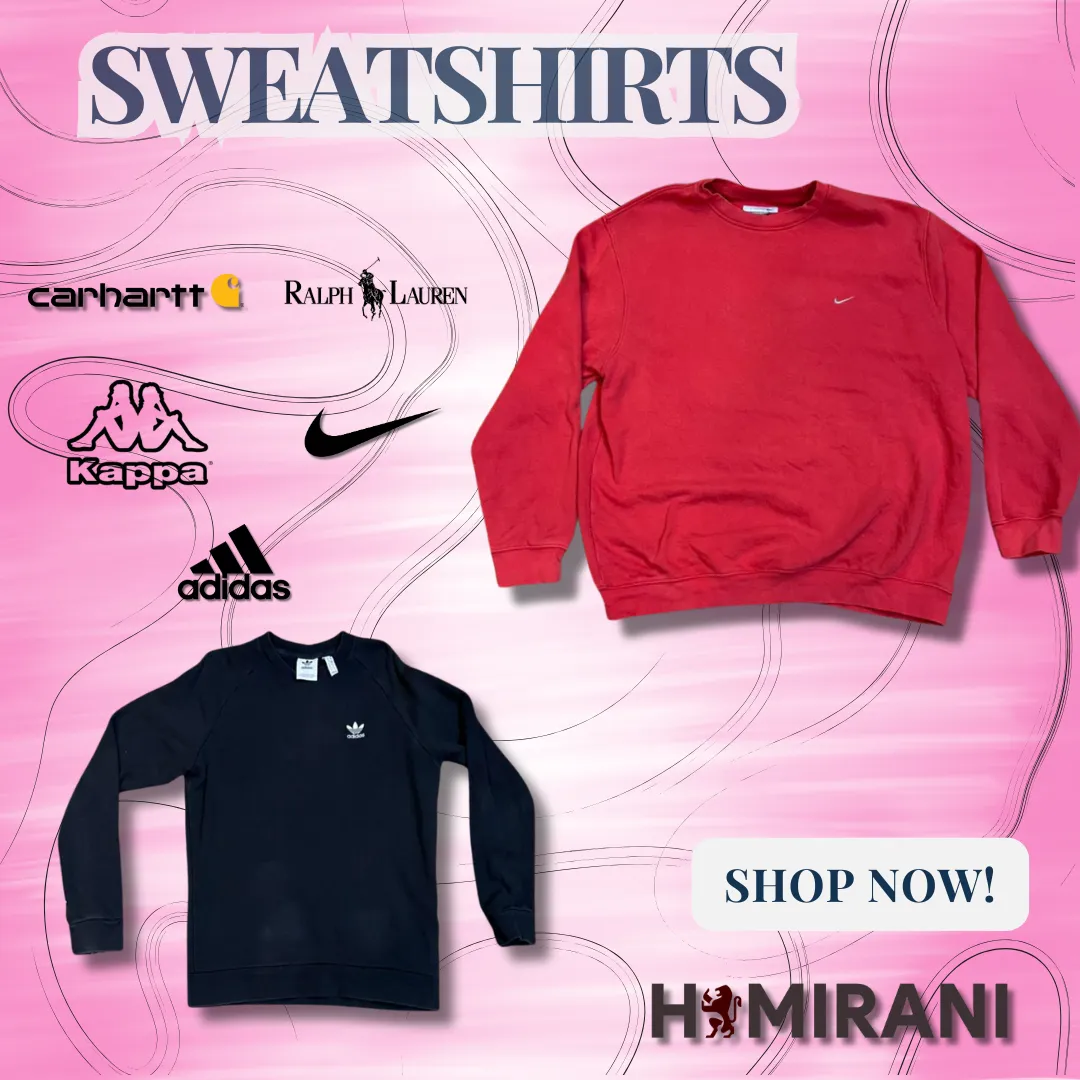 pacote de moletons de marcas variadas