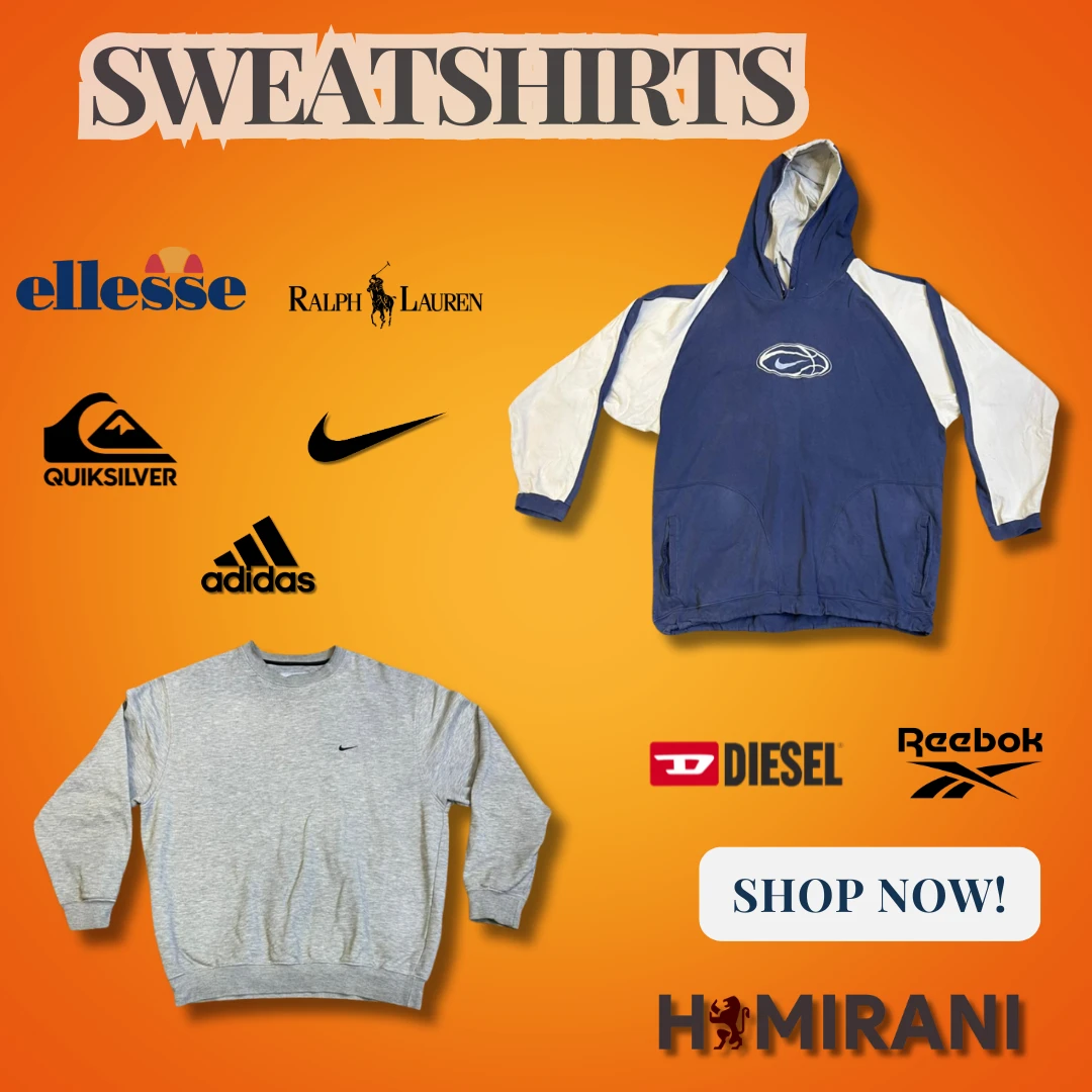 pacote de moletons de marcas variadas