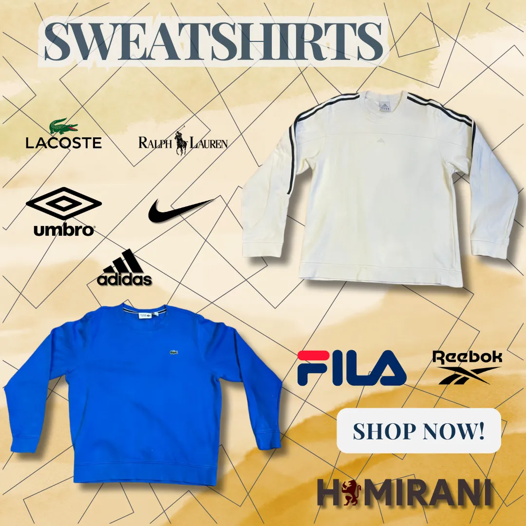 pacote de moletons de marcas variadas