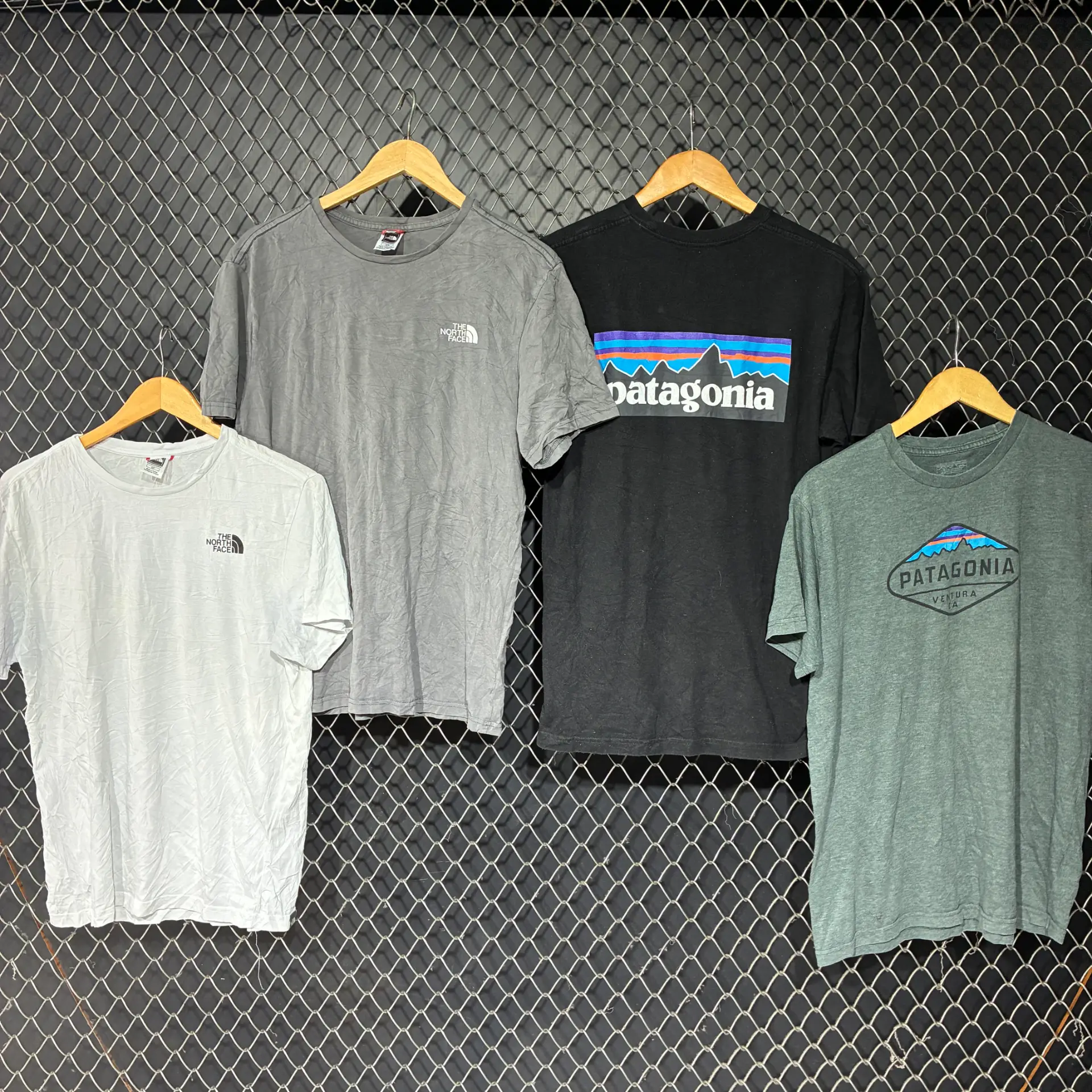 tnf & patagonia t shirts (fnc:1022)