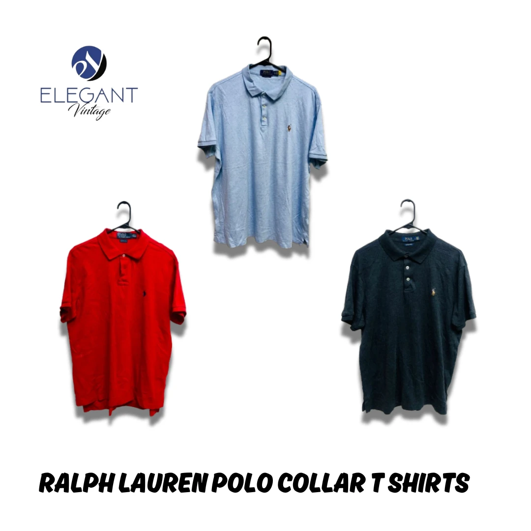 t-shirt à col polo ralph lauren - evm0149
