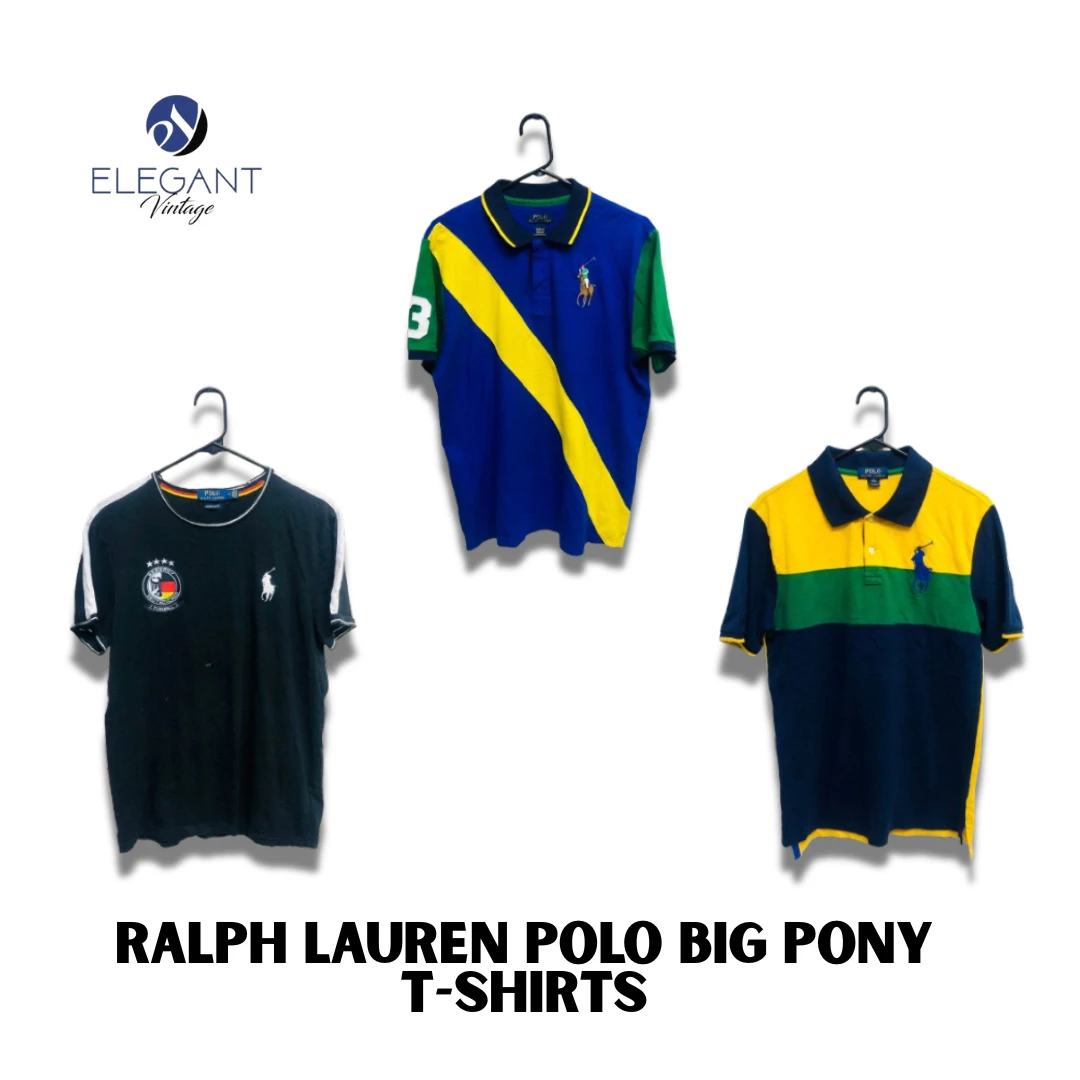 ralph lauren polo big pony t-shirts - evm0158
