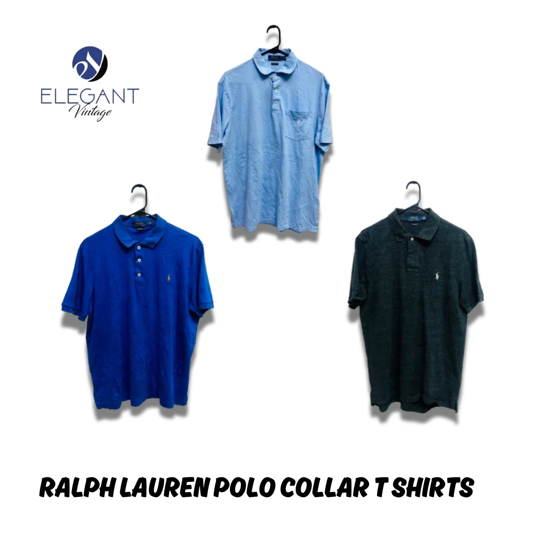 t-shirt à col polo ralph lauren - evm0151