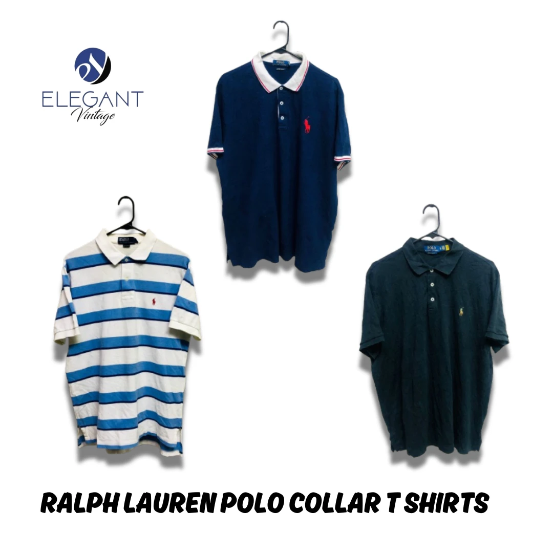 t-shirt à col polo ralph lauren - evm0154