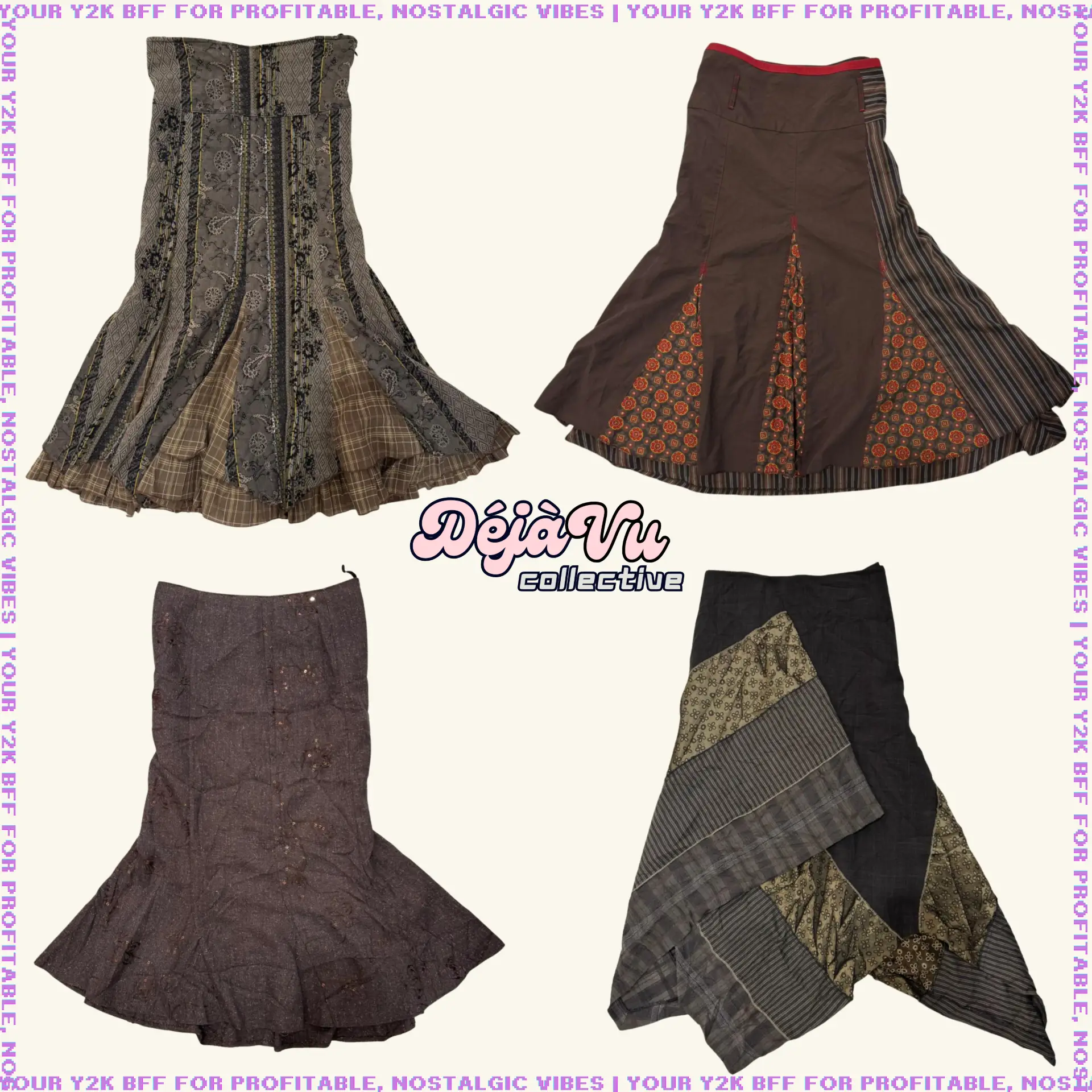 y2k london grunge skirts (dvc#111)