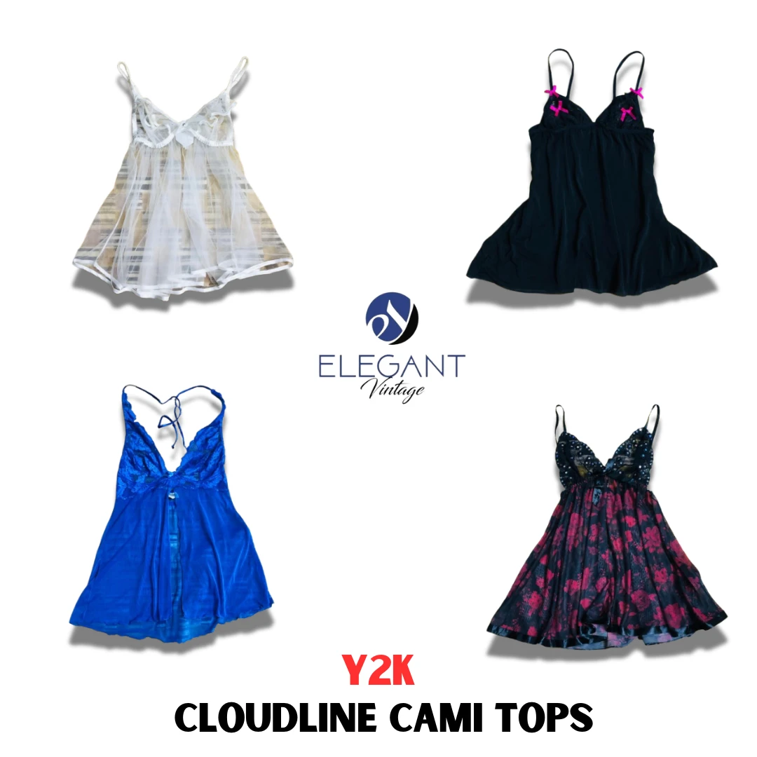 y2k cloudline cami tops - ev01113