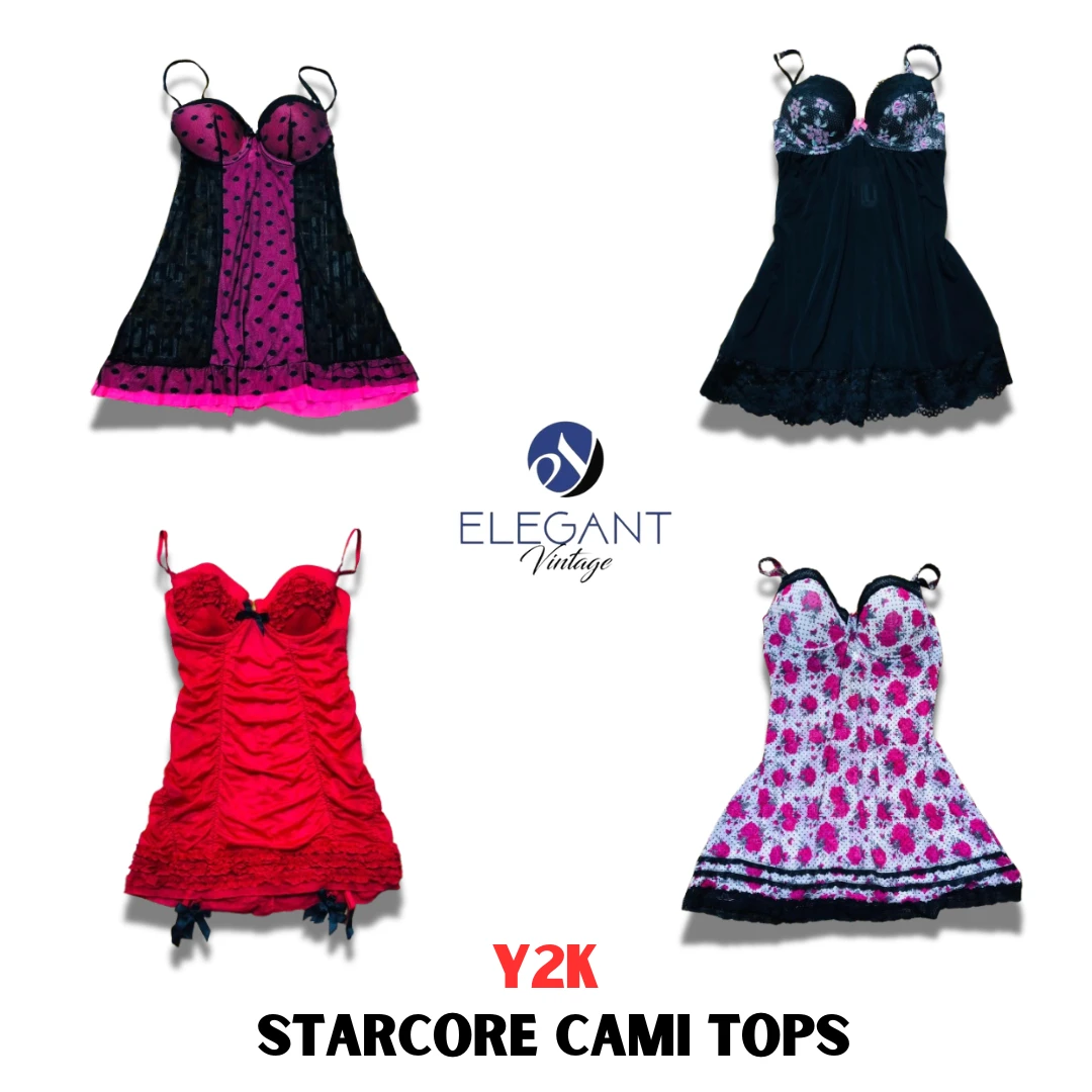 y2k starcore cami tops - ev01115