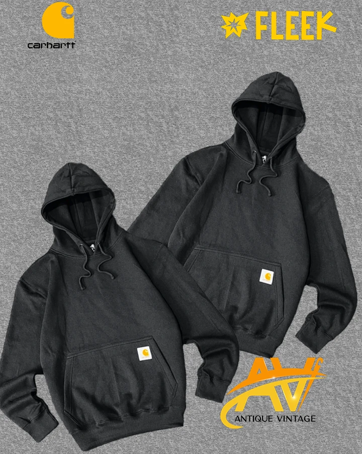 carhartt black hoodies rework style