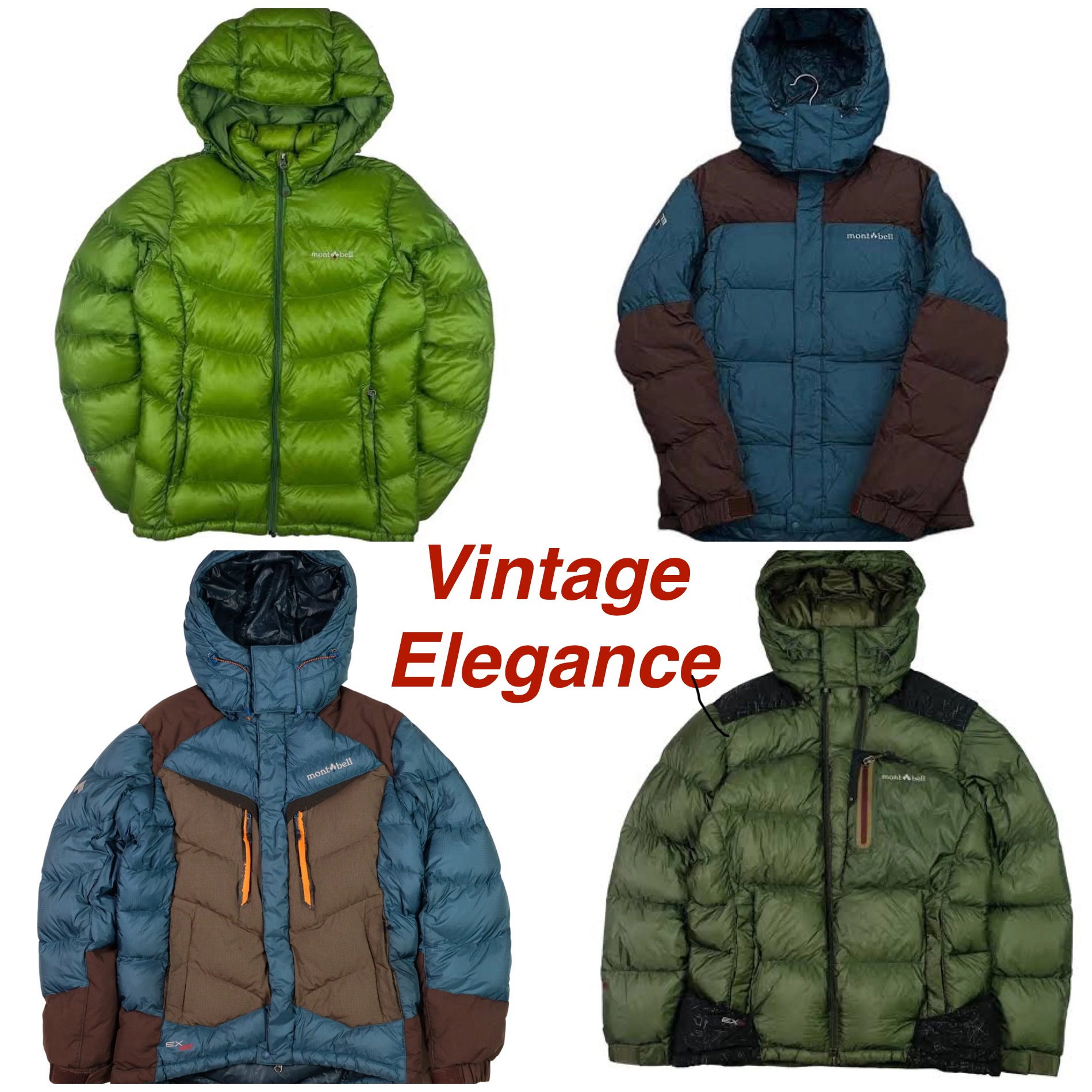 Montbell Puffer Jackets Bundle