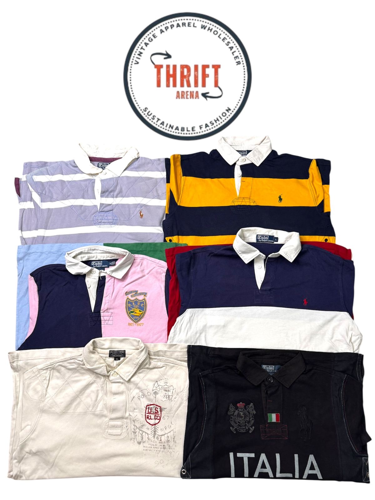 Lot de chemises de rugby RL