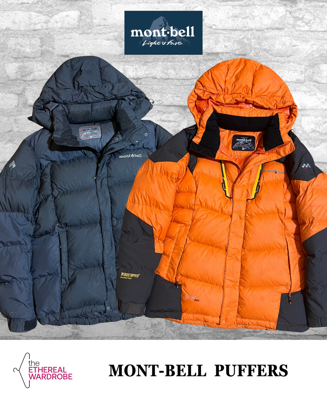 Montbell Puffer Coats Bundle
