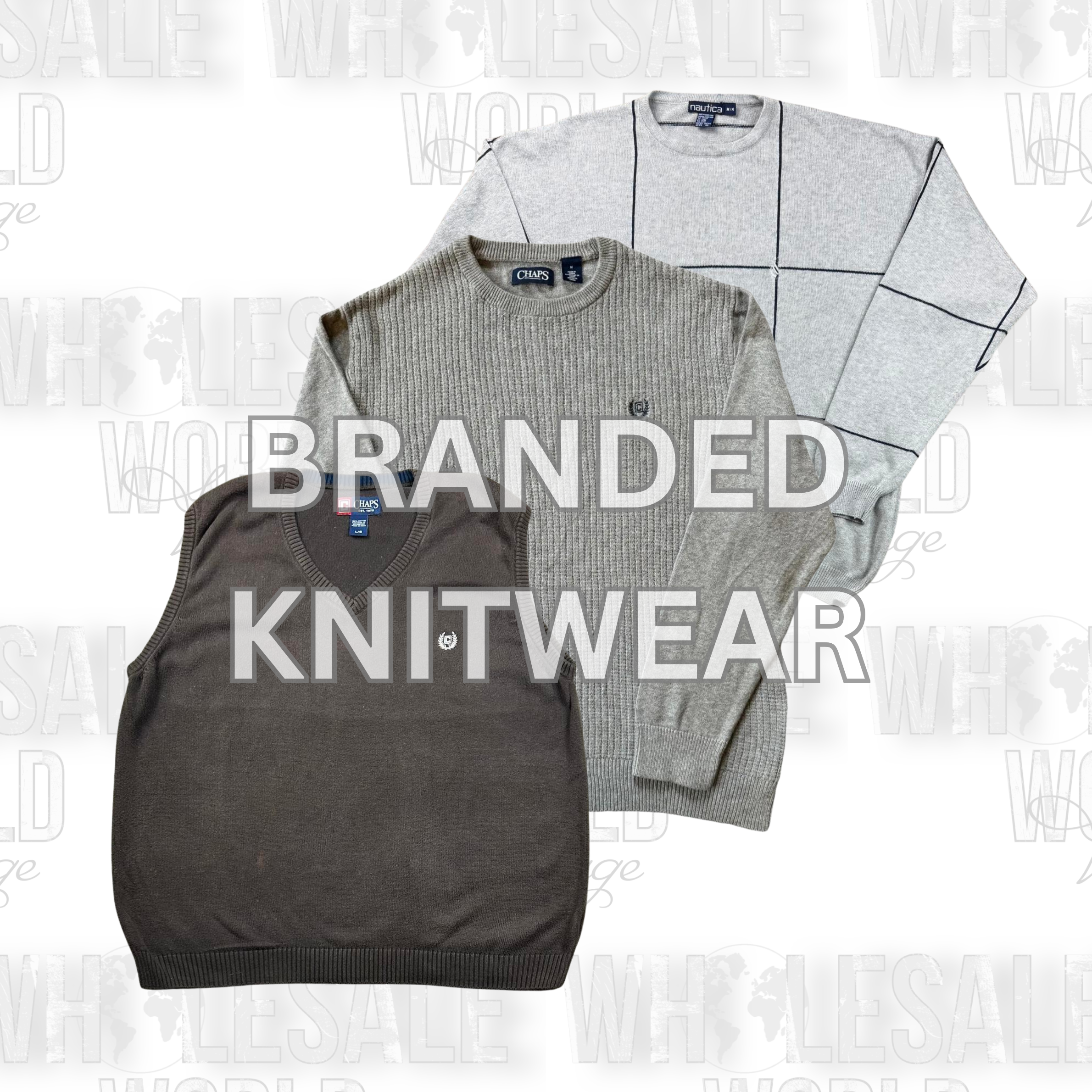 BRANDED KNITWEAR - GRADE AB