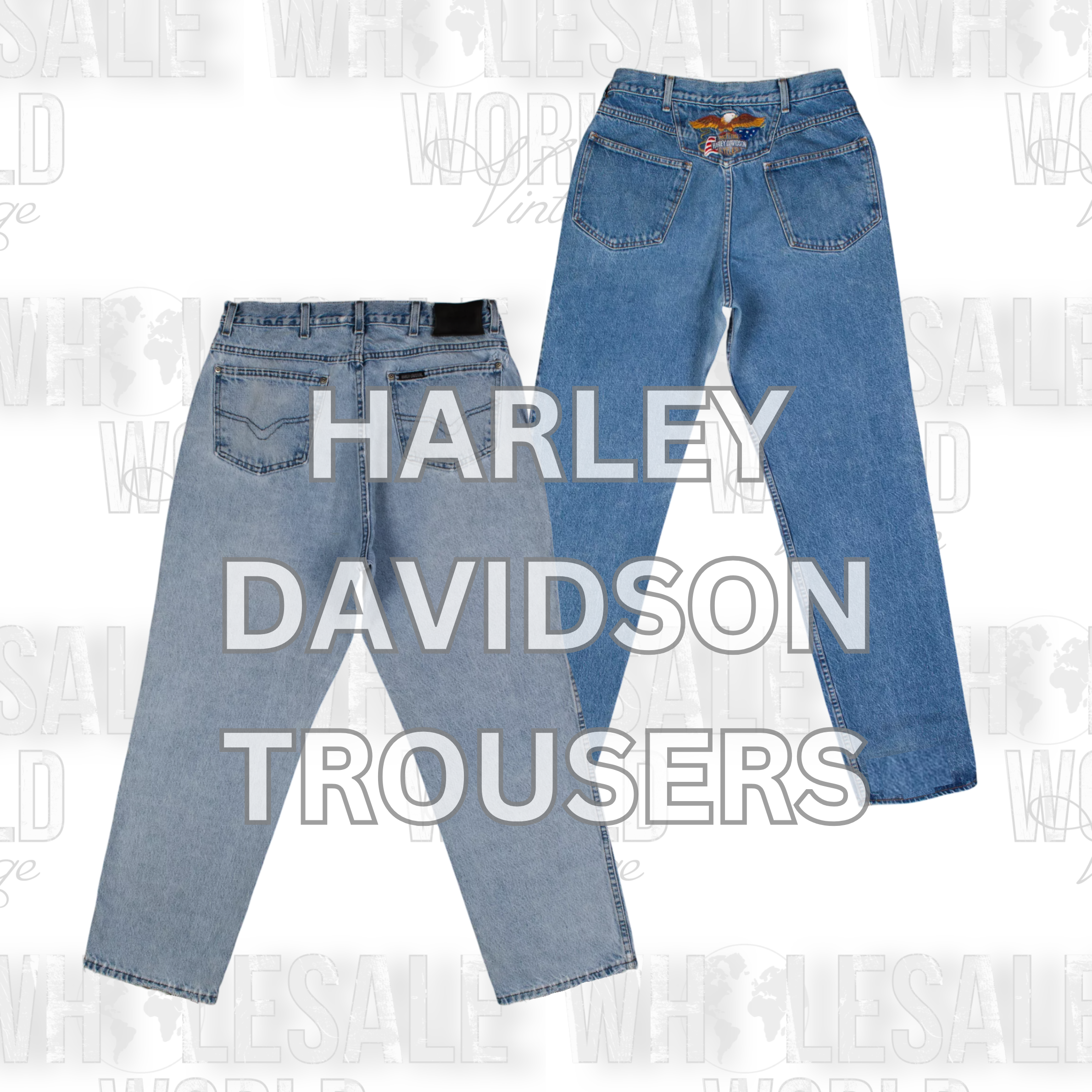 HARLEY DAVIDSON TROUSERS - GRADE AB
