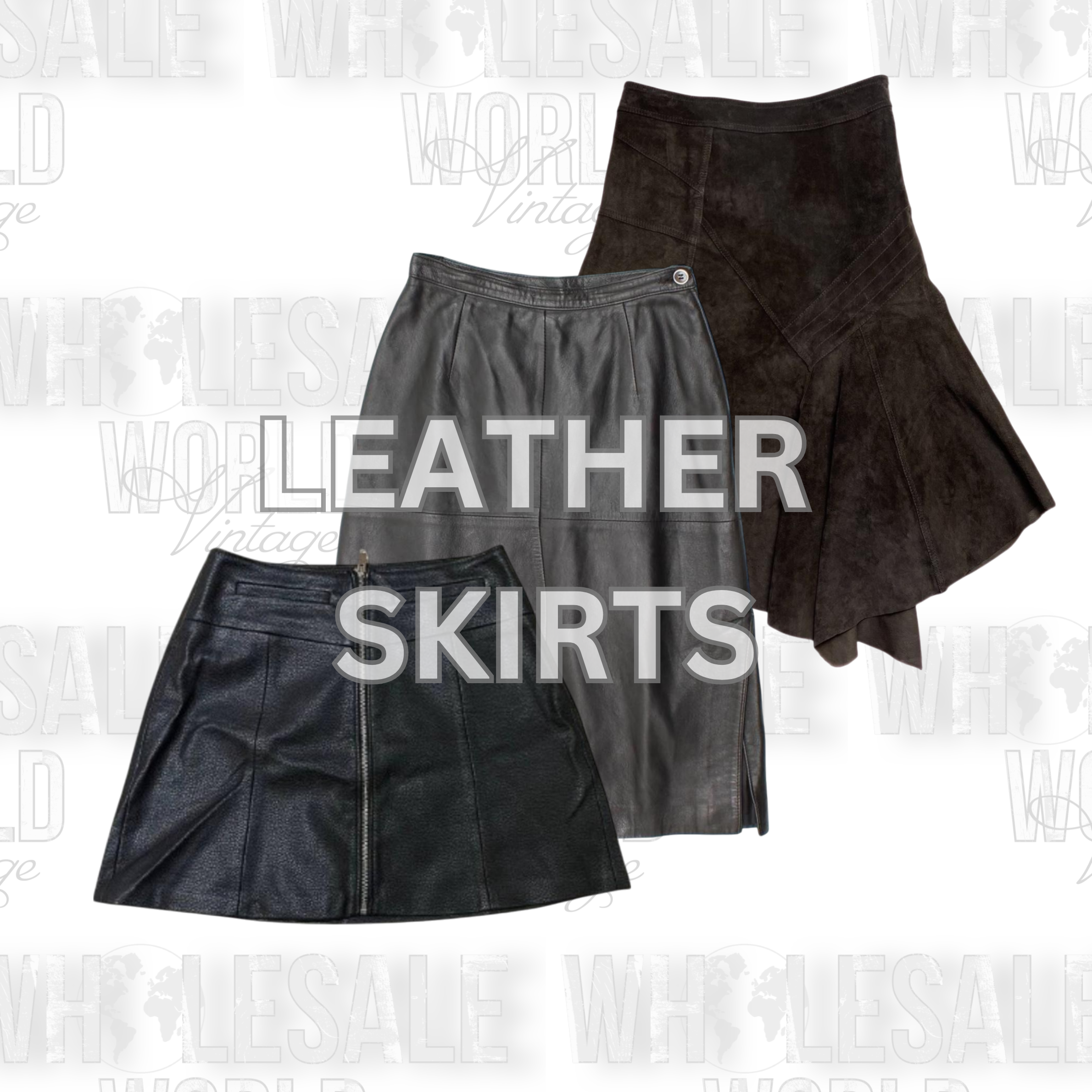 JUPES EN CUIR - GRADE AB