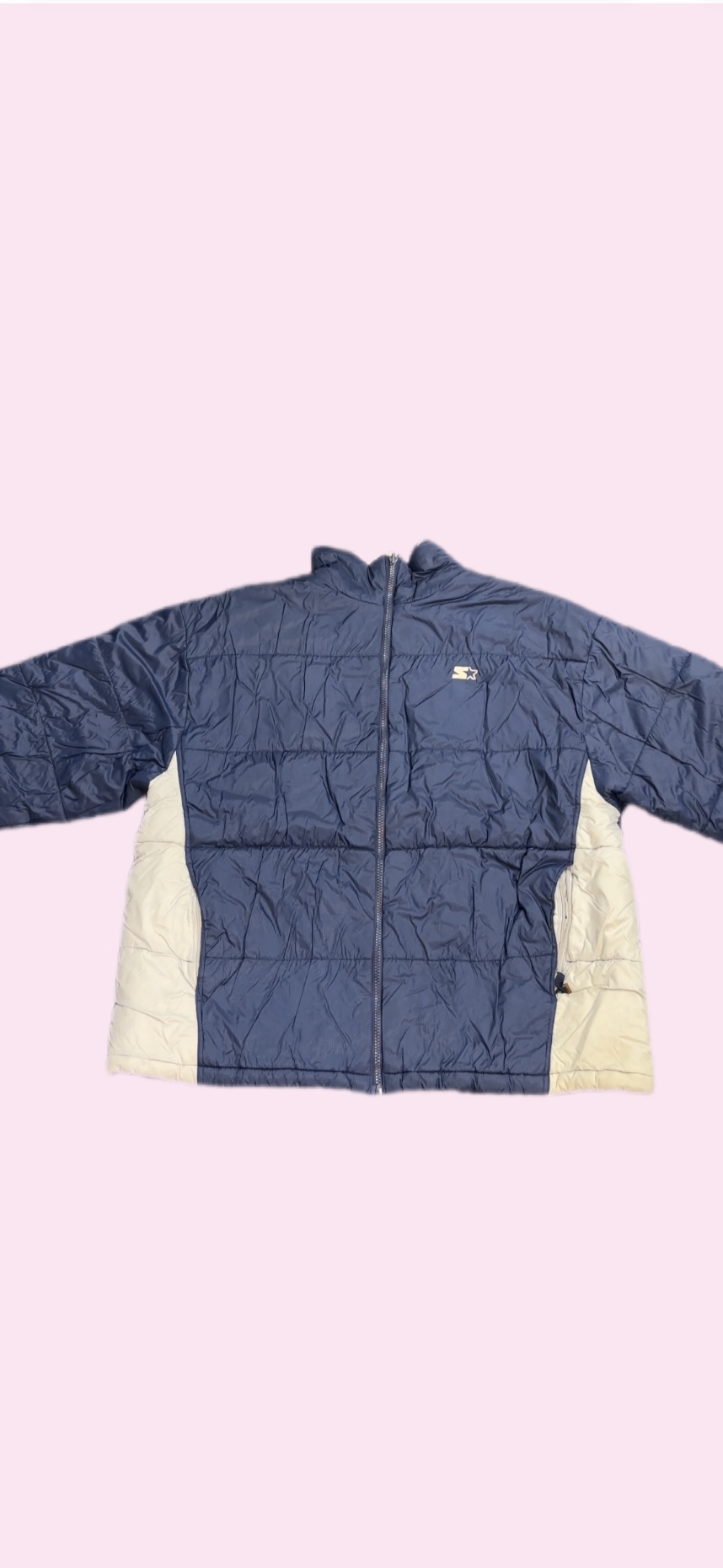 Branded puffer jacket