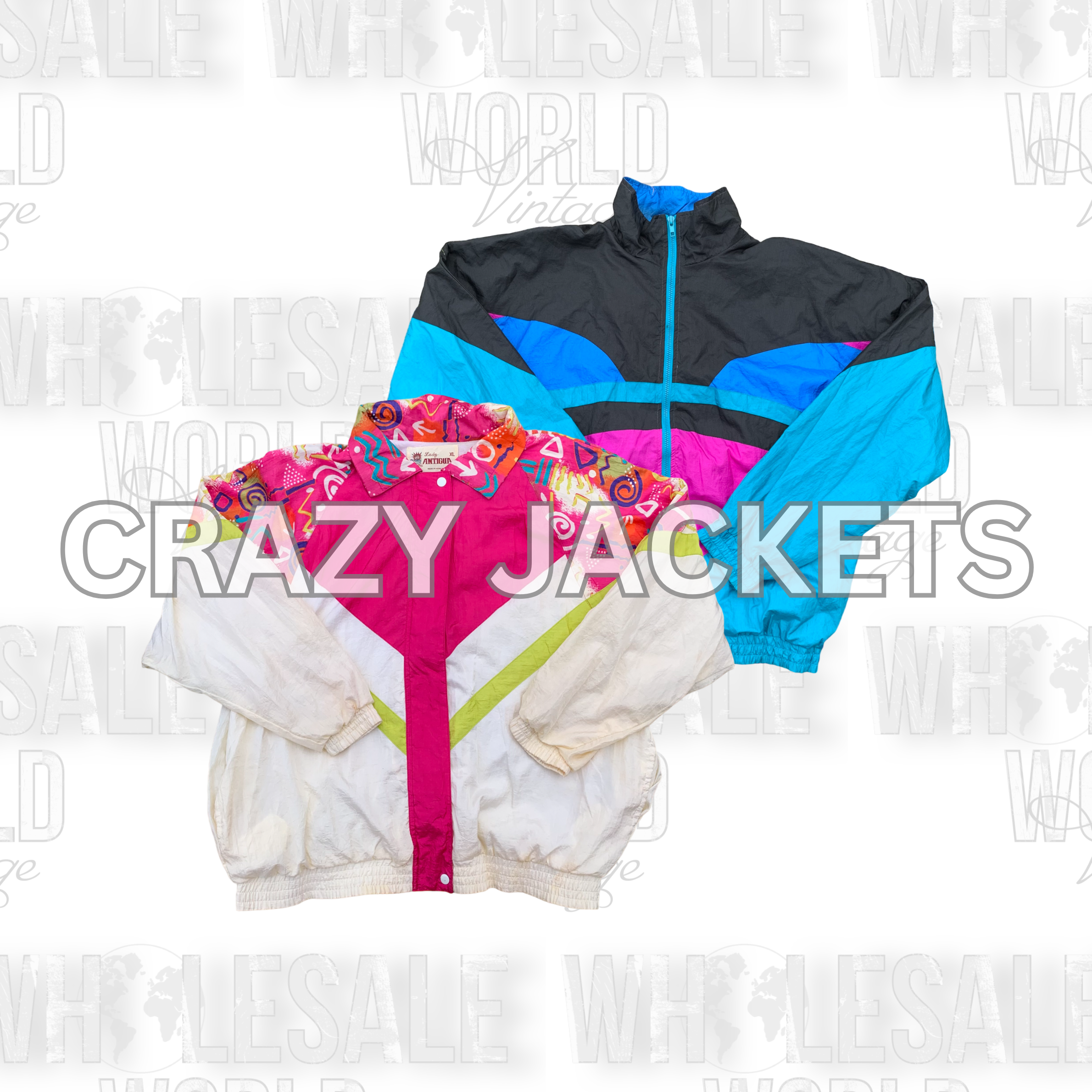 CRAZY WINDBREAKER JACKETS - GRADE AB