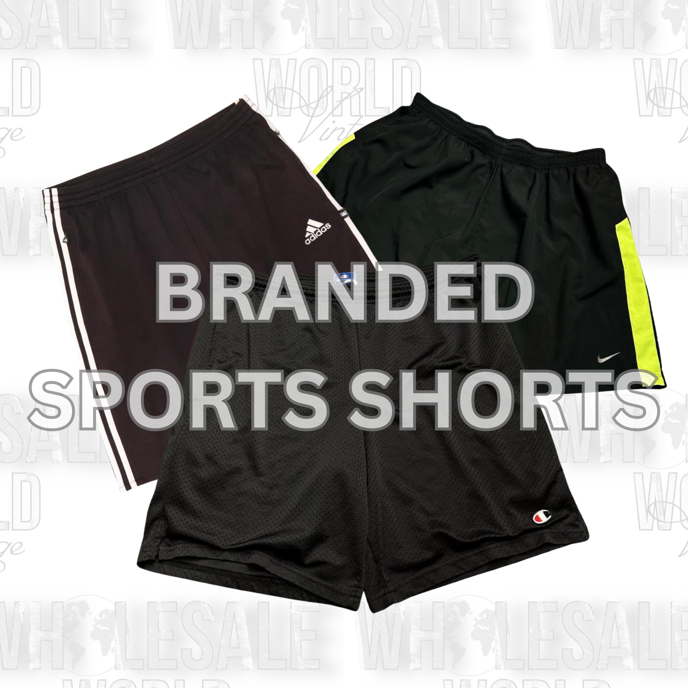 BRANDED SPORTS SHORTS - GRADE AB