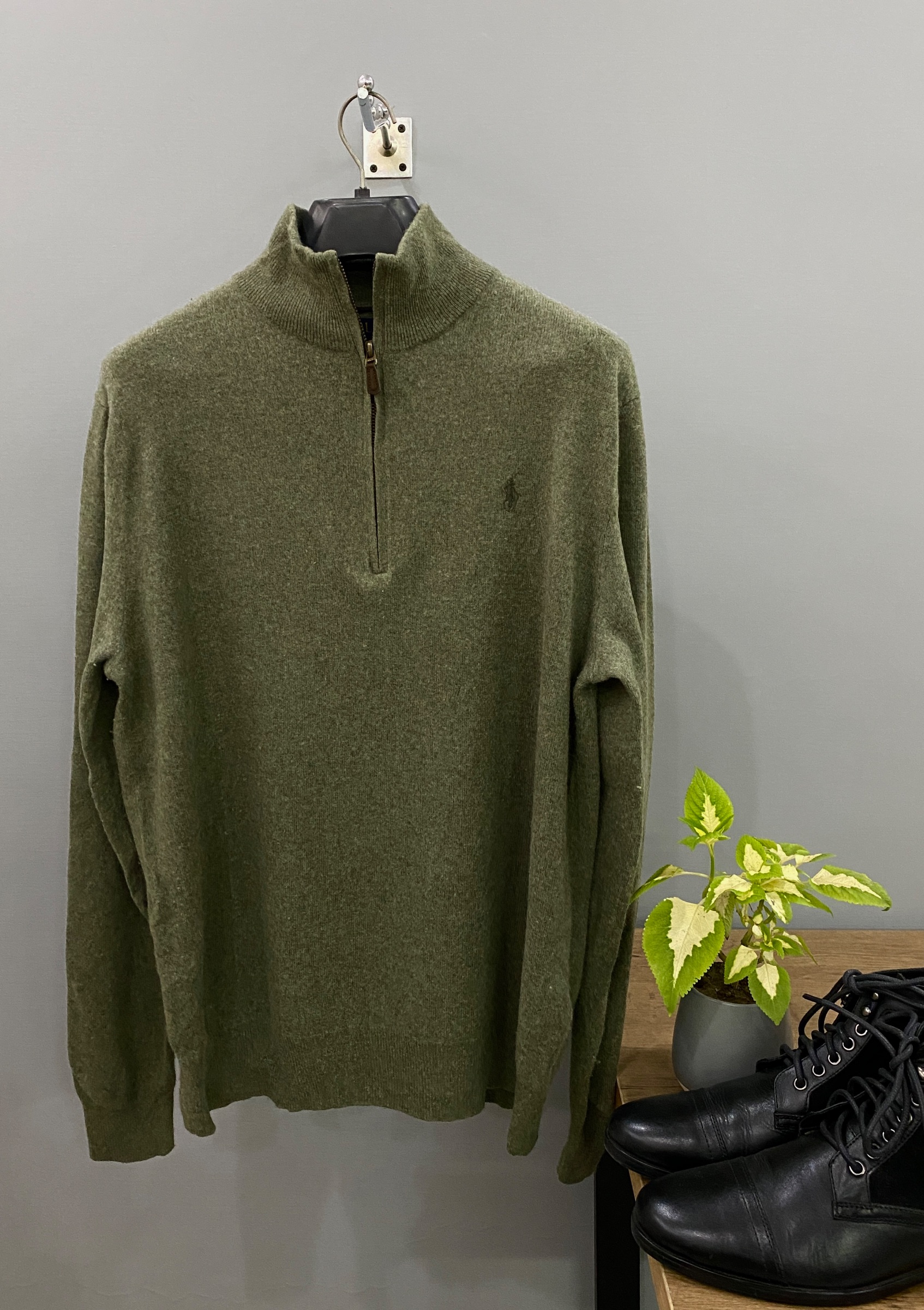 ralph lauren 1/4 zip sweaters | r-7