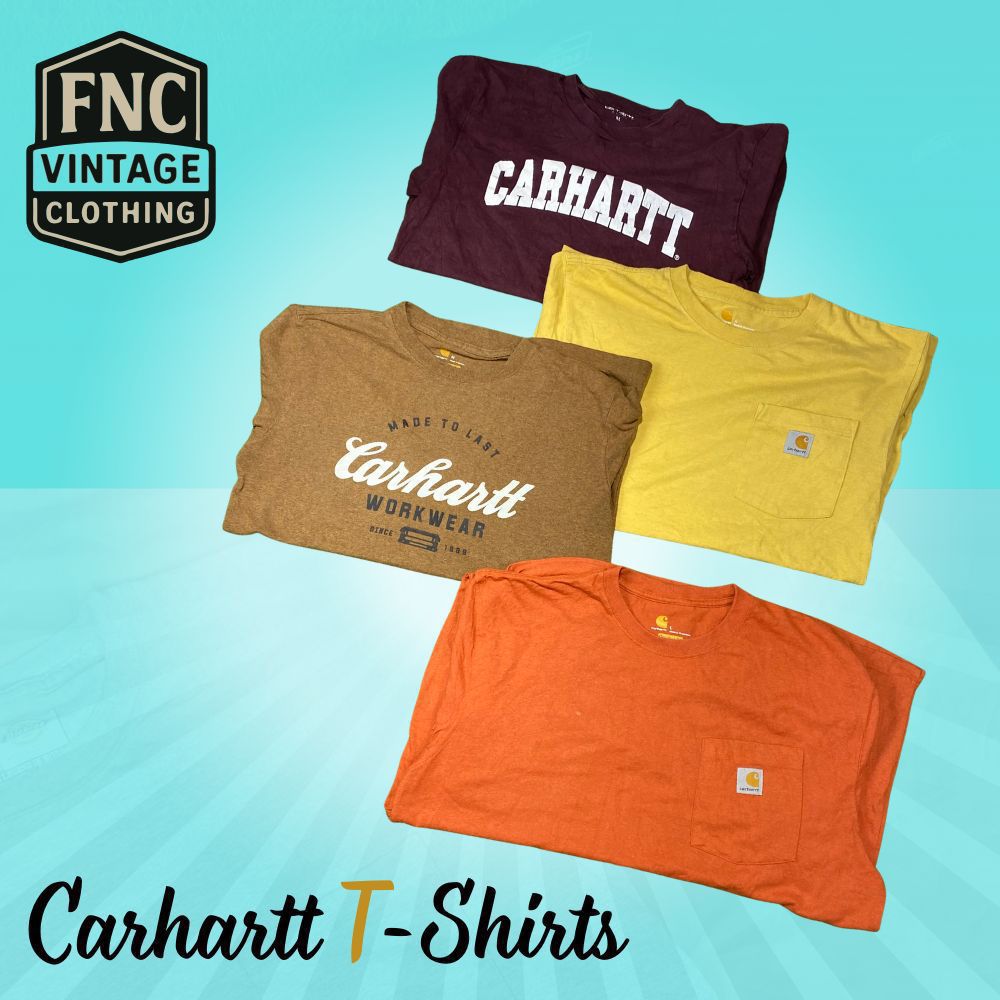Camisetas Carhartt – Mezcla de Ropa de Trabajo Vin..