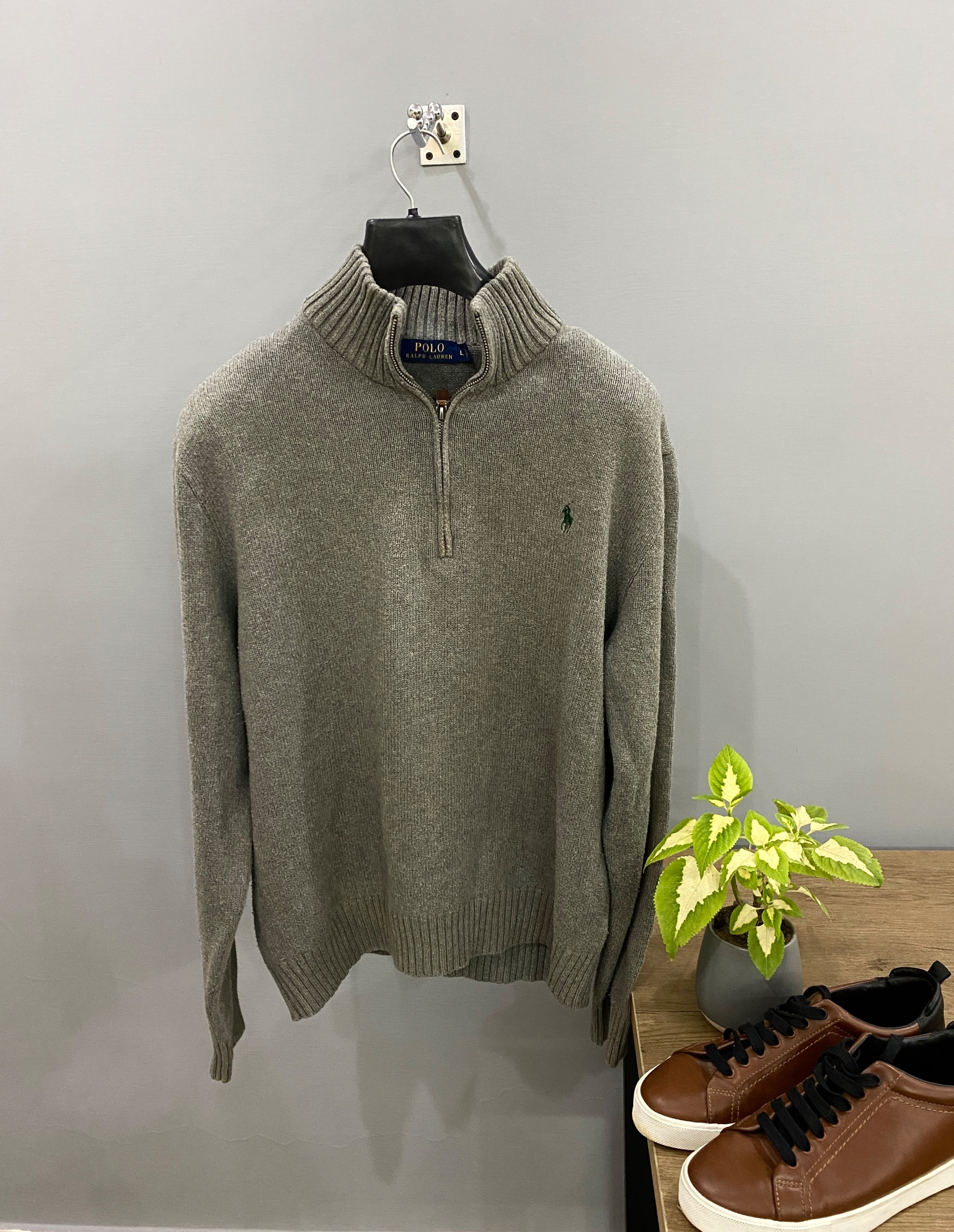 ralph lauren 1/4 zip sweaters | r-11
