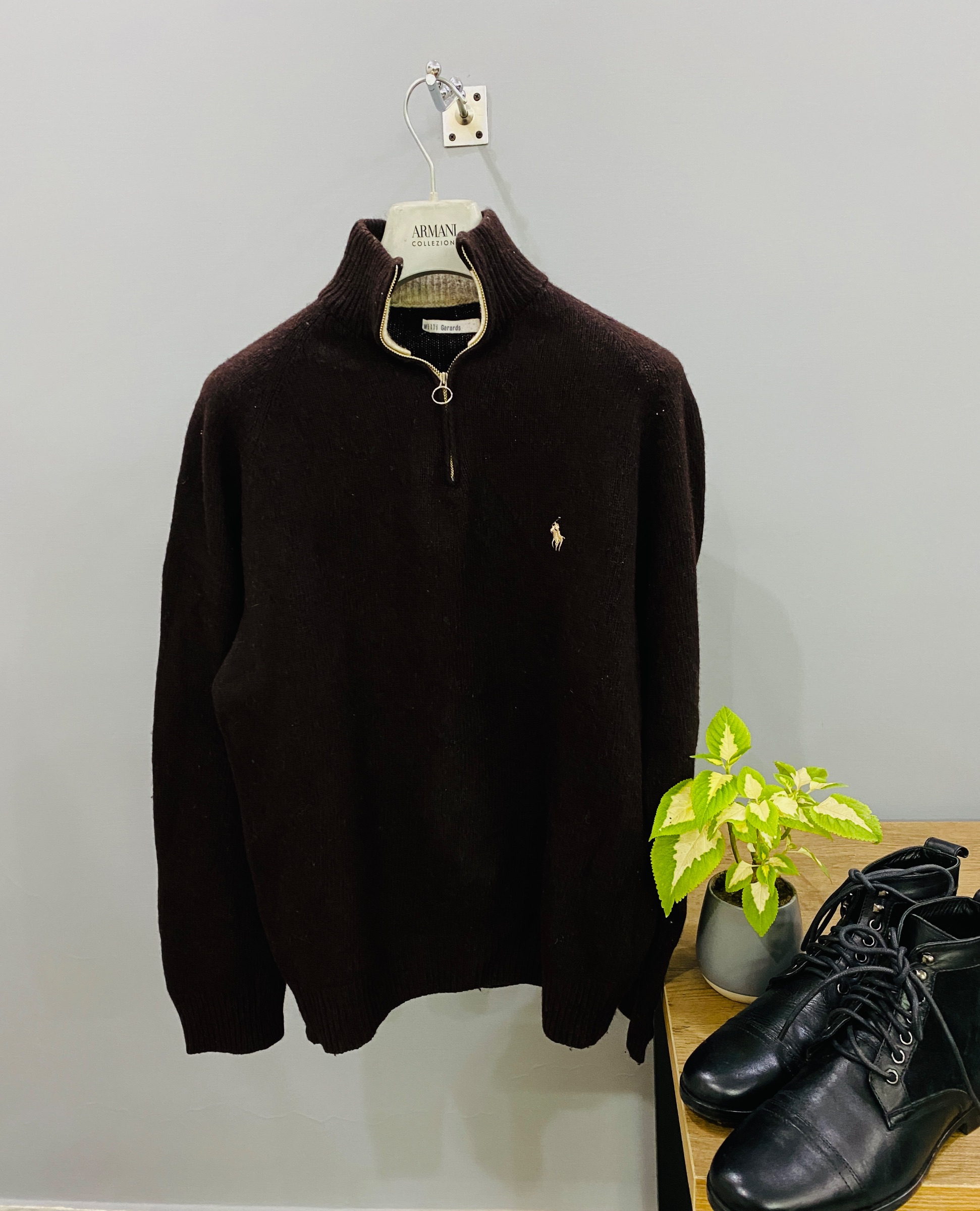 ralph lauren 1/4 zip sweaters | r-12