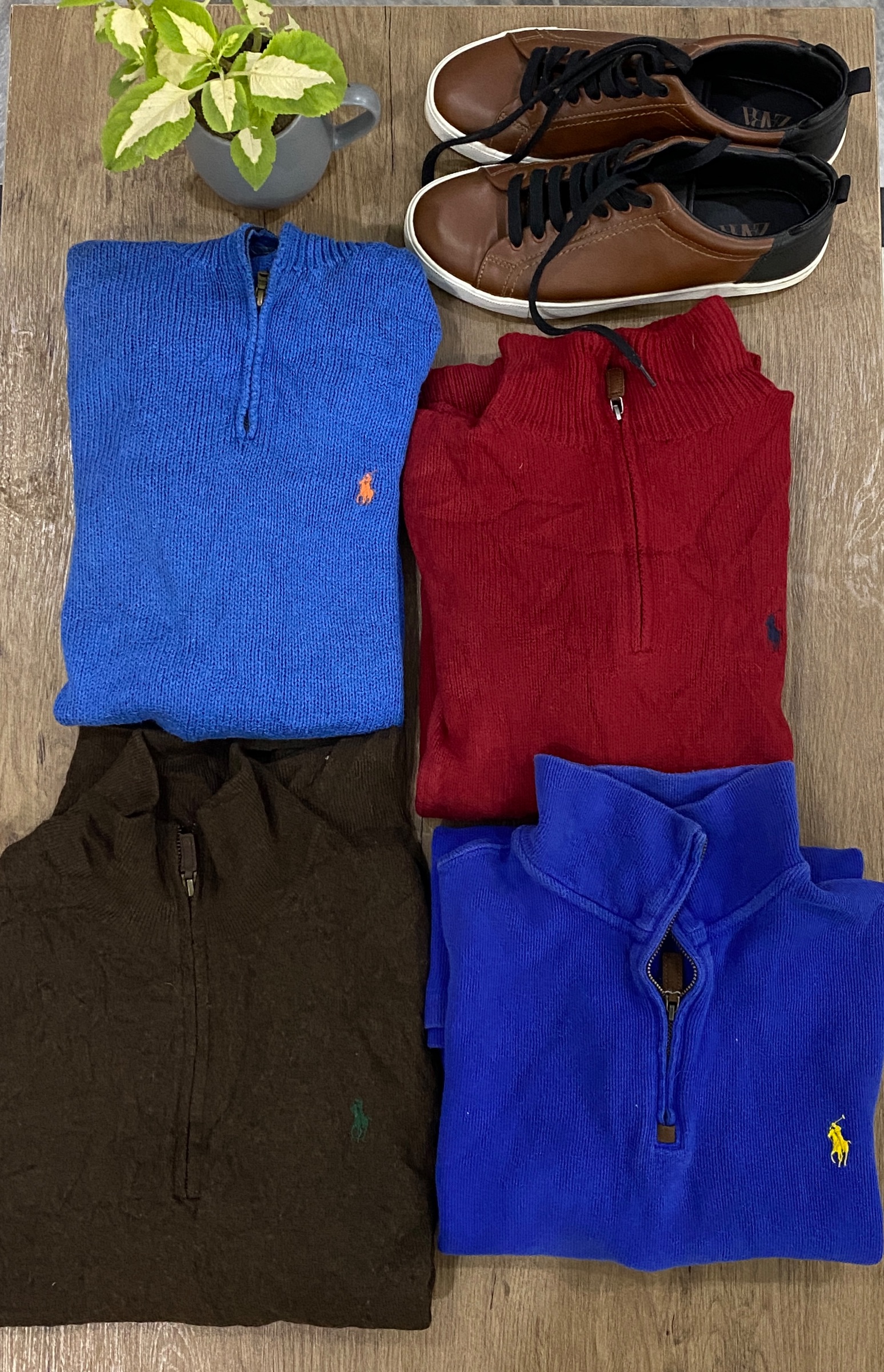 ralph lauren 1/4 zip sweaters | r-8