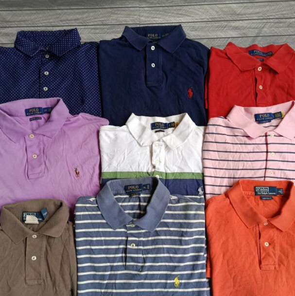 Polo con marchio – Mix logo classico | Grado A/B