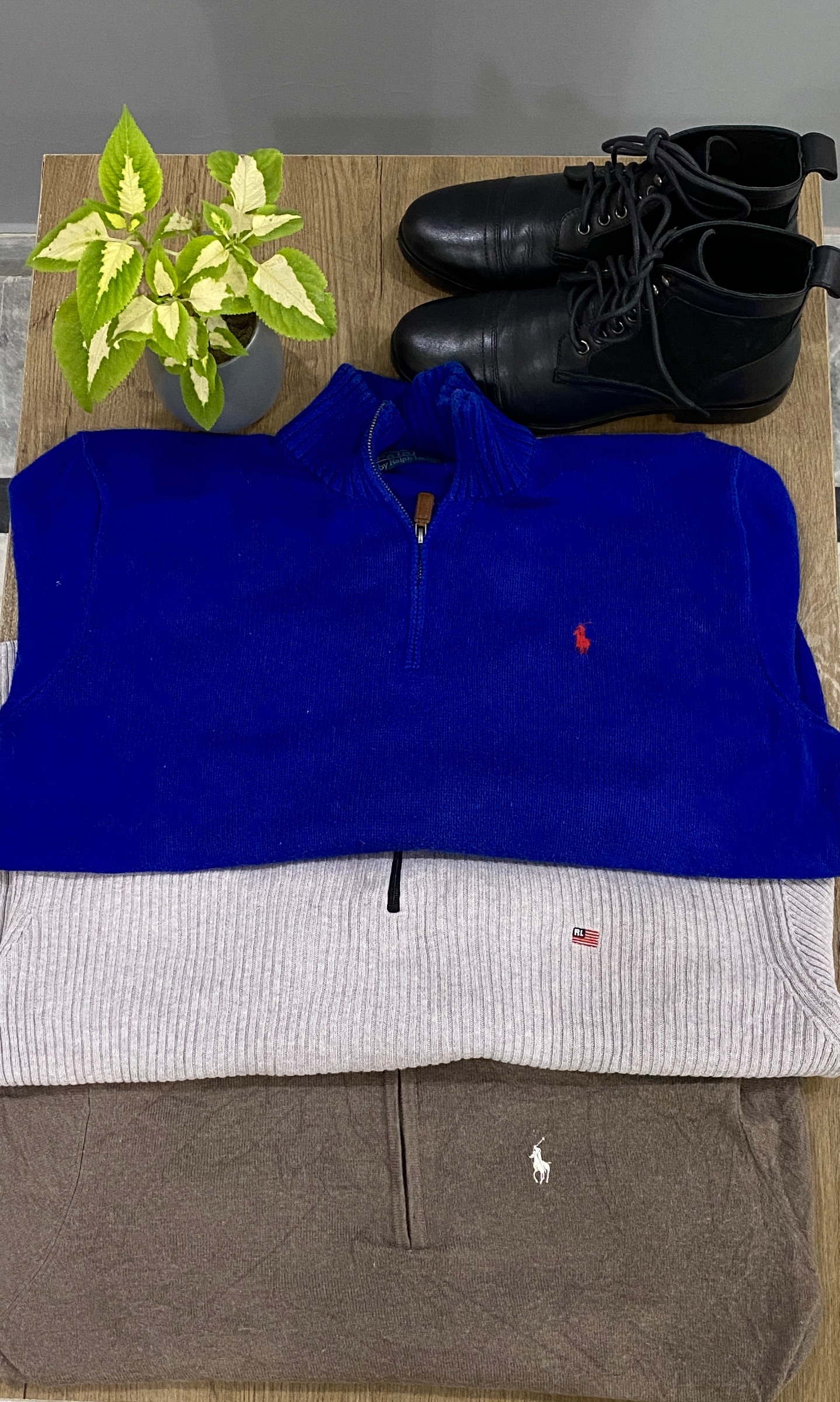 ralph lauren 1/4 zip sweaters | r-9