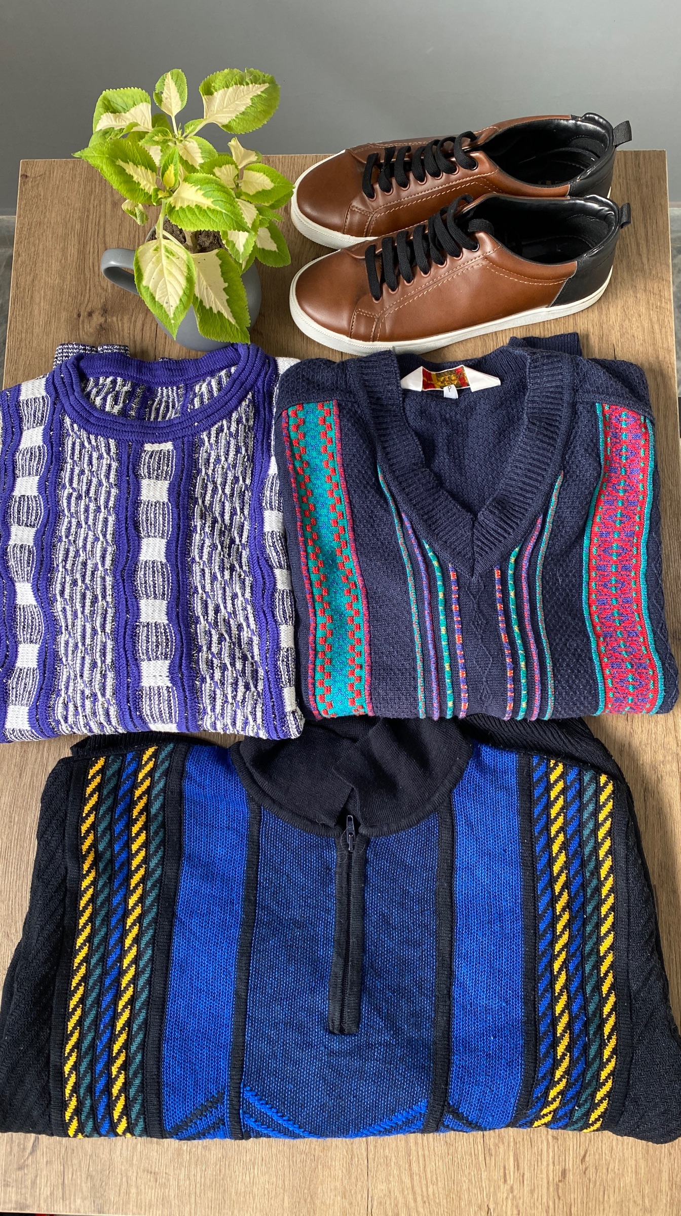 suéter estilo coogi | r-15