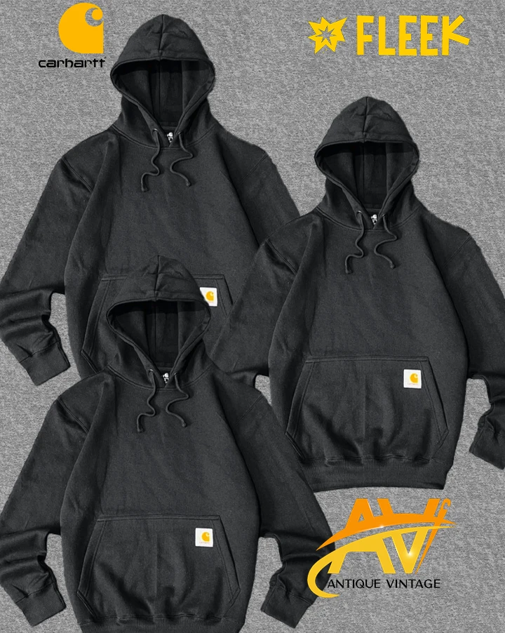 carhartt black hoodies rework style