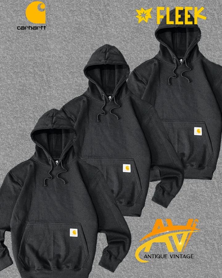 carhartt black hoodies rework style