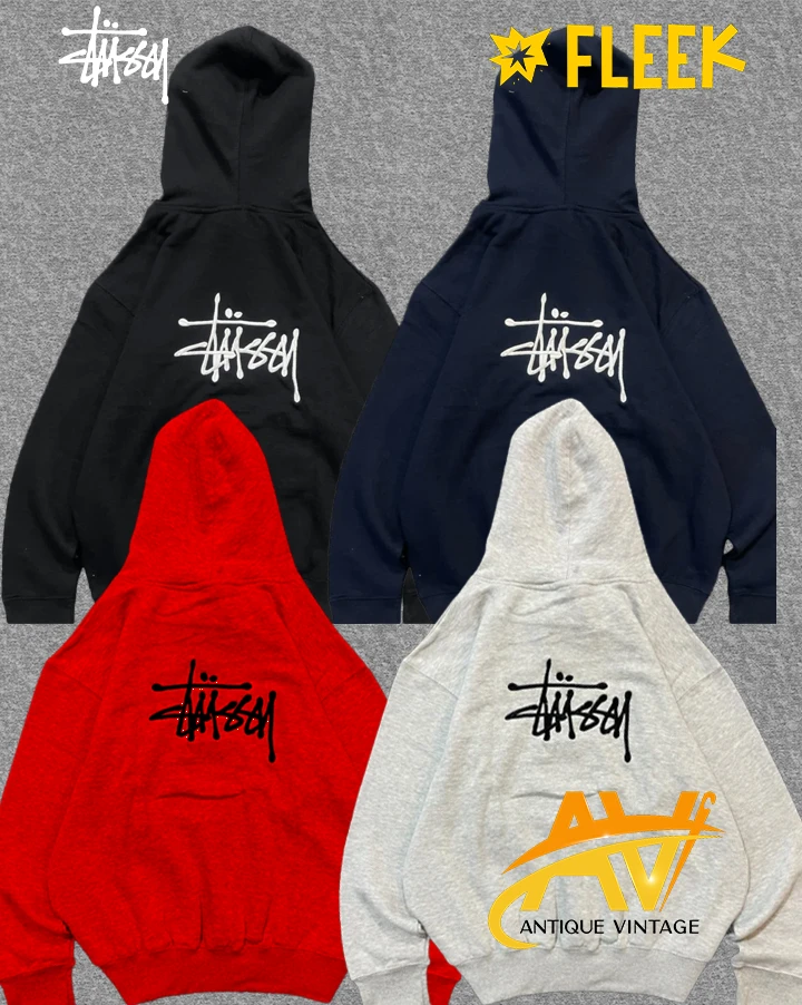 Stussy mixed rework pullover hoodies