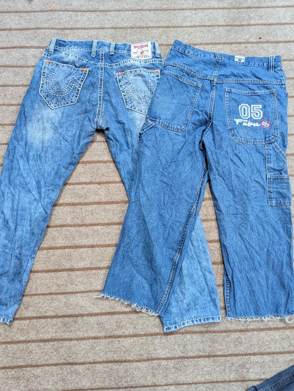 bt-mix brand y2k baggy/hiphop jeans 32 pcs-1477 or..