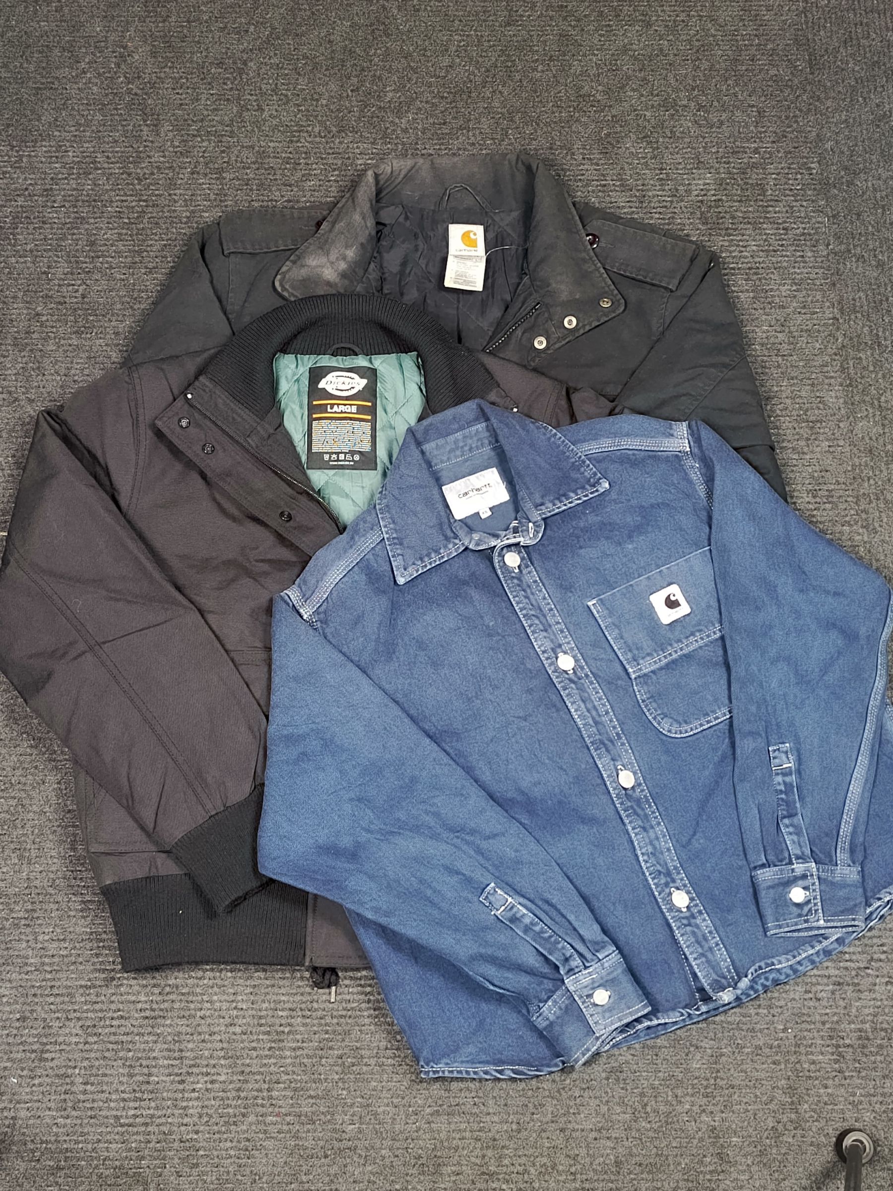 carhartt & dickies jackets -5 pieces