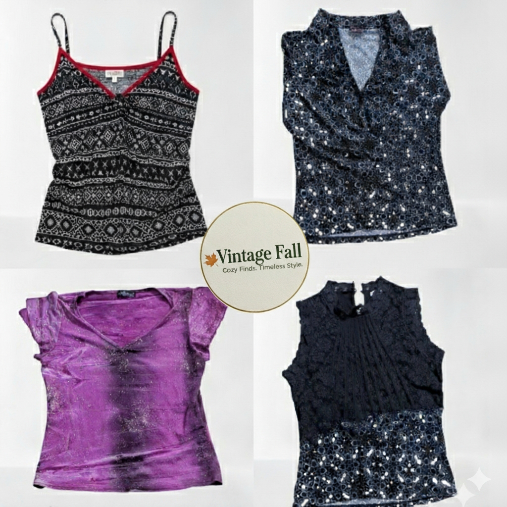 Y2K Stampato | Top Floreali