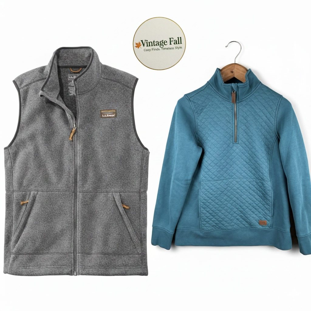 LL BEAN Fleece Jackets