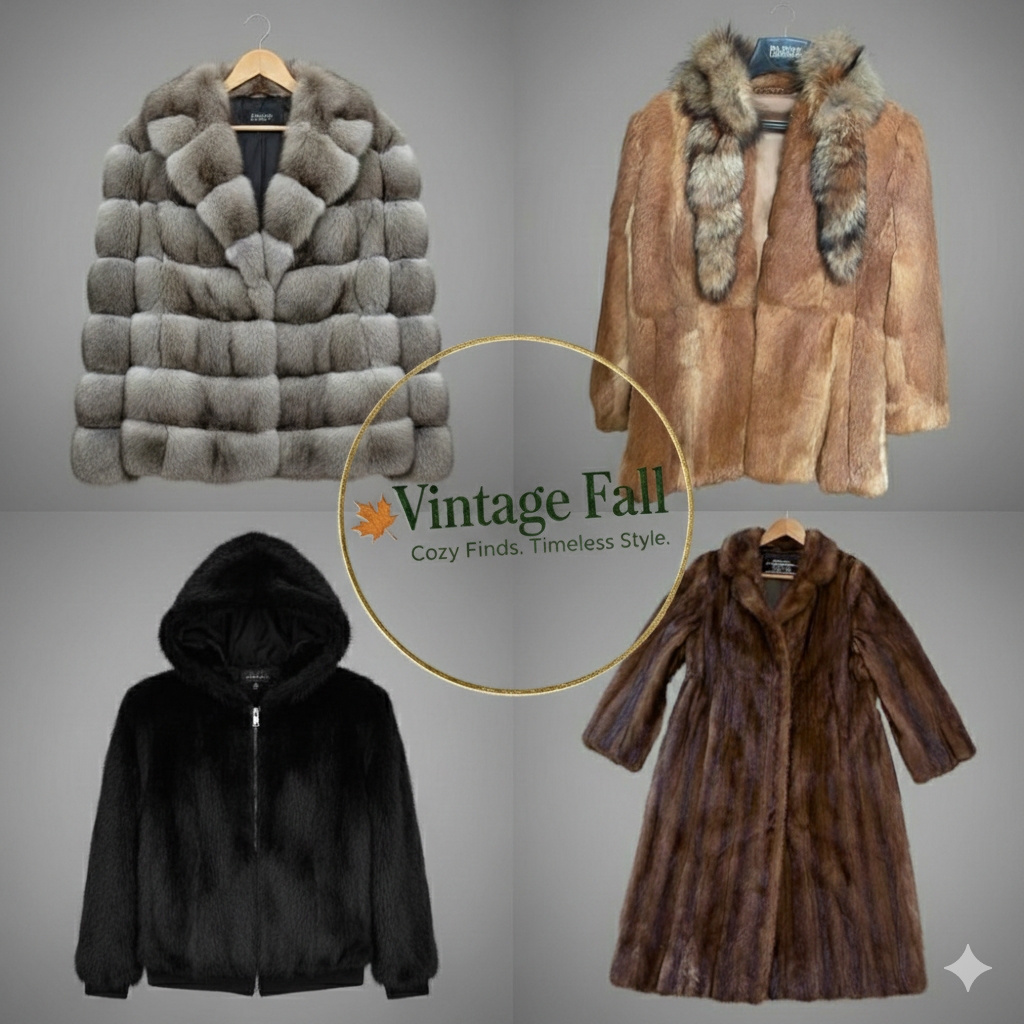 Y2K Vintage Fur Coats
