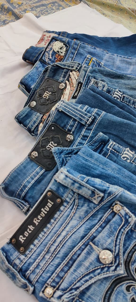 Mix Jeans Bundle | Miss Me | True Religion | Rock ..