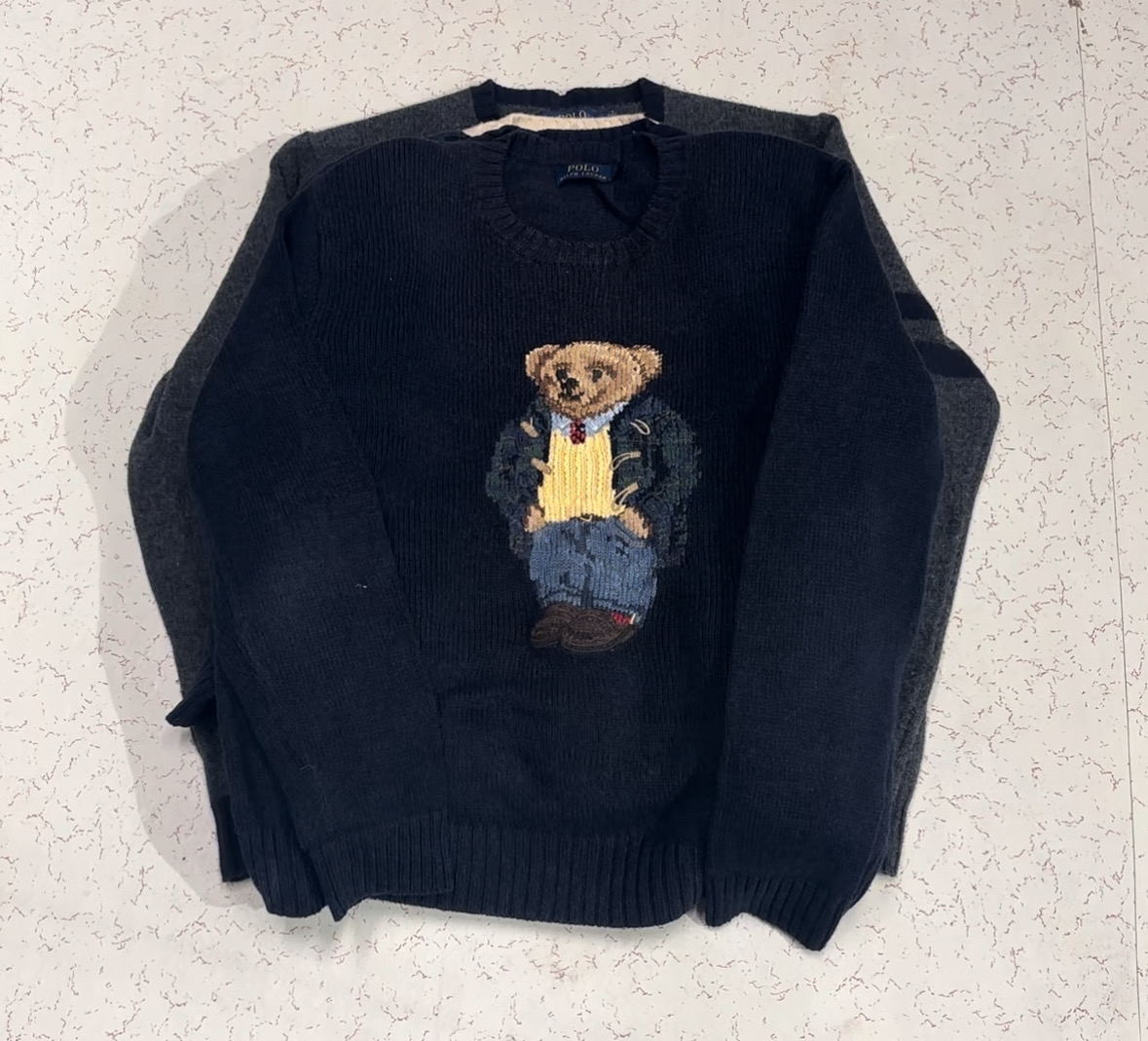 Ralph lauren bear sweater