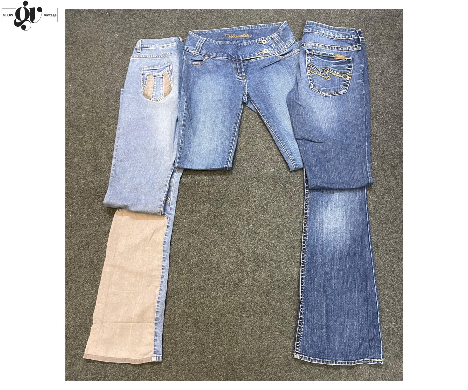 Y2K Fashion Flare Jeans - GV0042